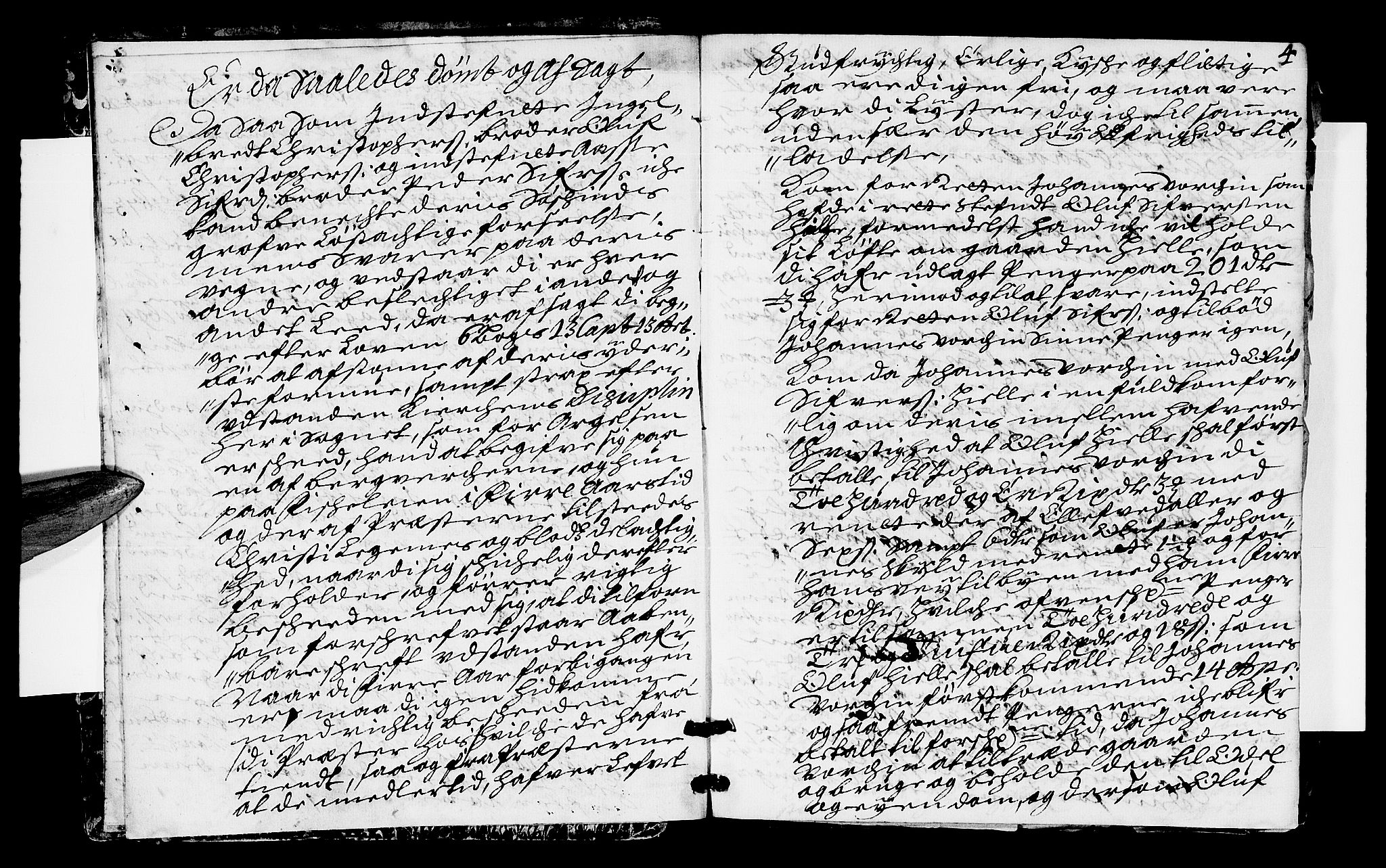 Sorenskriverier i Gudbrandsdalen, AV/SAH-TING-036/G/Gb/Gba/L0023: Tingbok - Nord-Gudbrandsdal, 1694, s. 3b-4a