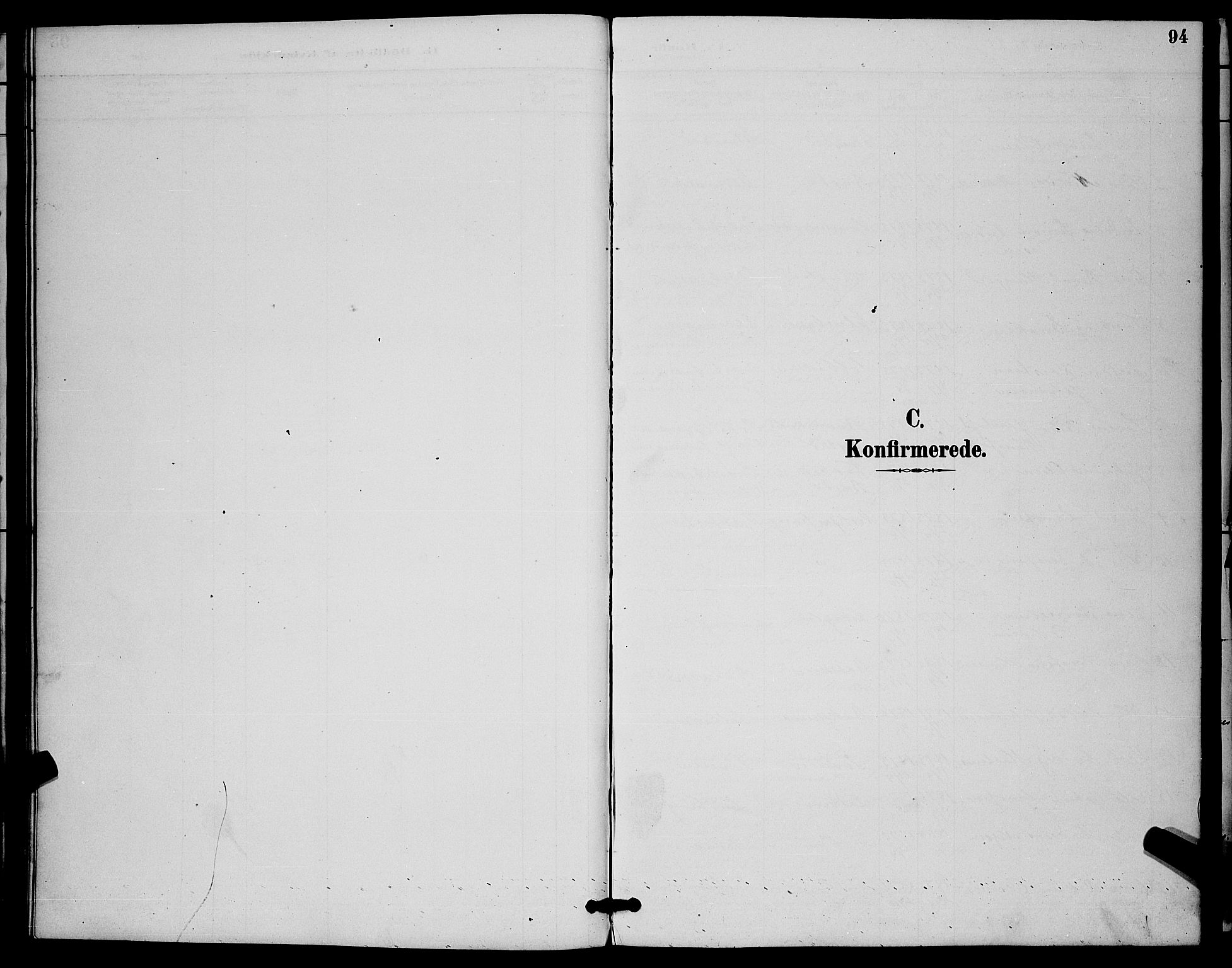 Ibestad sokneprestembete, SATØ/S-0077/H/Ha/Hab/L0015klokker: Klokkerbok nr. 15, 1888-1899, s. 94