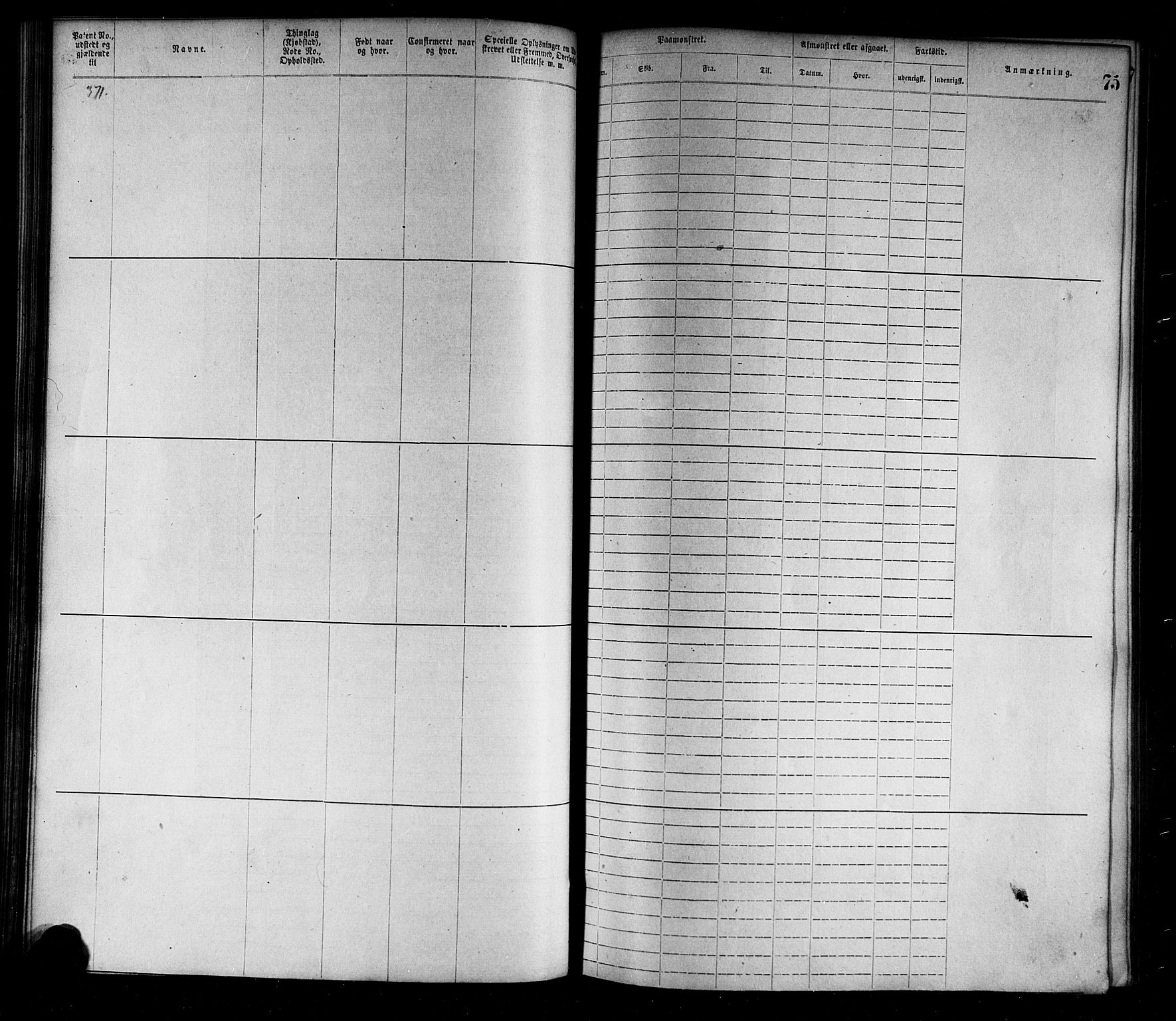 Flekkefjord mønstringskrets, AV/SAK-2031-0018/F/Fa/L0002: Annotasjonsrulle nr 1-1920 med register, N-2, 1870-1891, s. 96