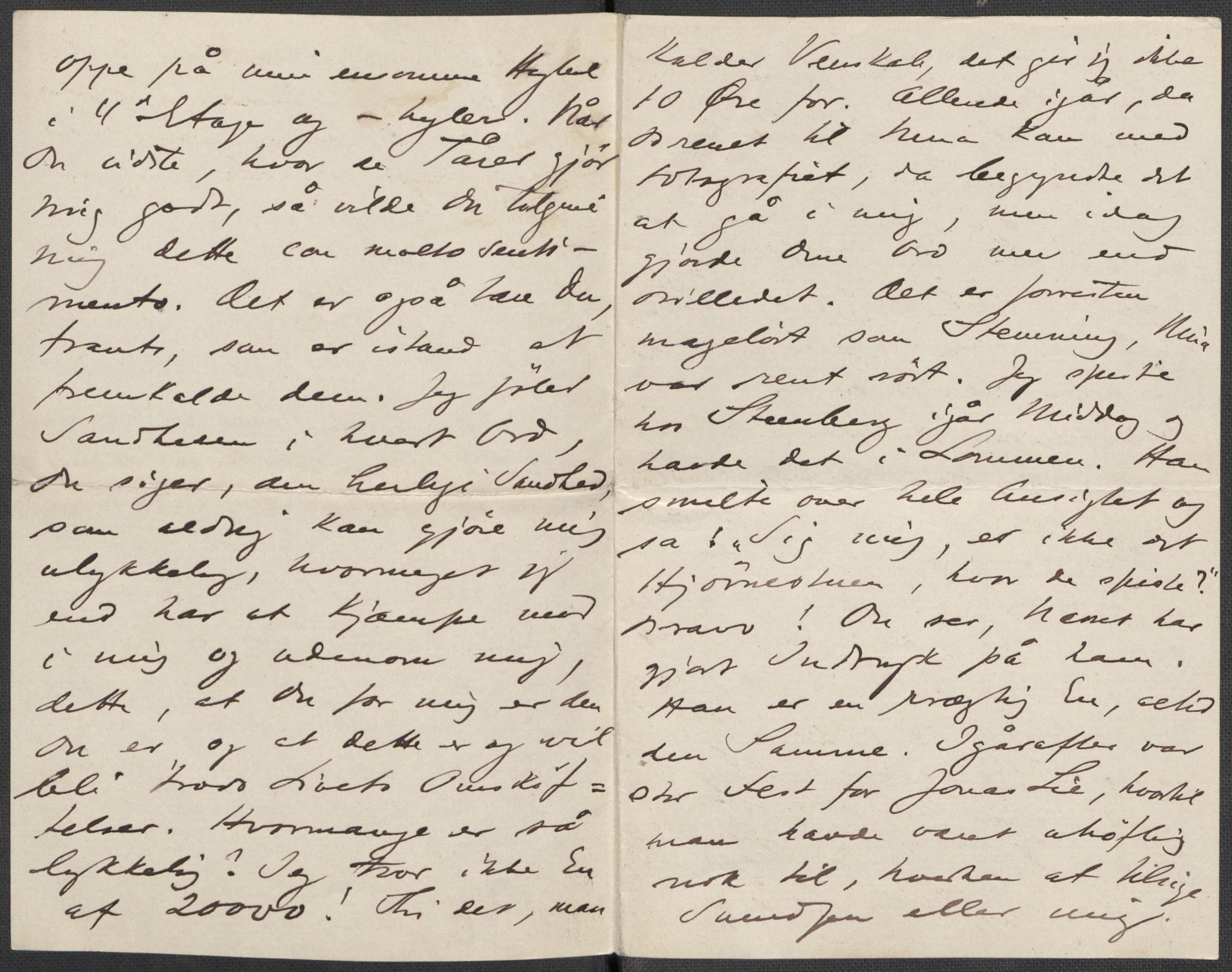 Beyer, Frants, RA/PA-0132/F/L0001: Brev fra Edvard Grieg til Frantz Beyer og "En del optegnelser som kan tjene til kommentar til brevene" av Marie Beyer, 1872-1907, s. 401