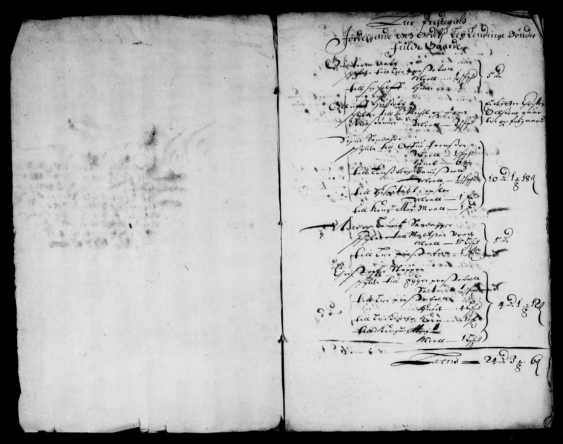 Rentekammeret inntil 1814, Reviderte regnskaper, Stiftamtstueregnskaper, Landkommissariatet på Akershus og Akershus stiftamt, AV/RA-EA-5869/R/Rb/L0106: Akershus stiftamt, 1673-1675