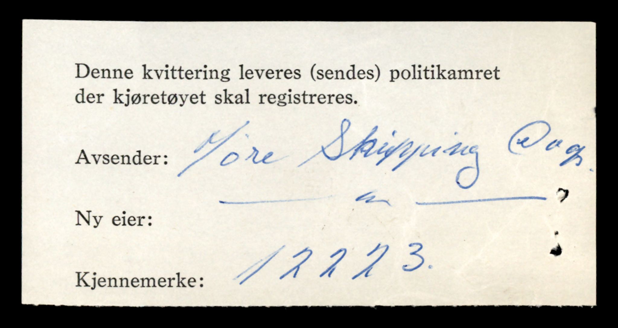 Møre og Romsdal vegkontor - Ålesund trafikkstasjon, SAT/A-4099/F/Fe/L0036: Registreringskort for kjøretøy T 12831 - T 13030, 1927-1998, s. 142