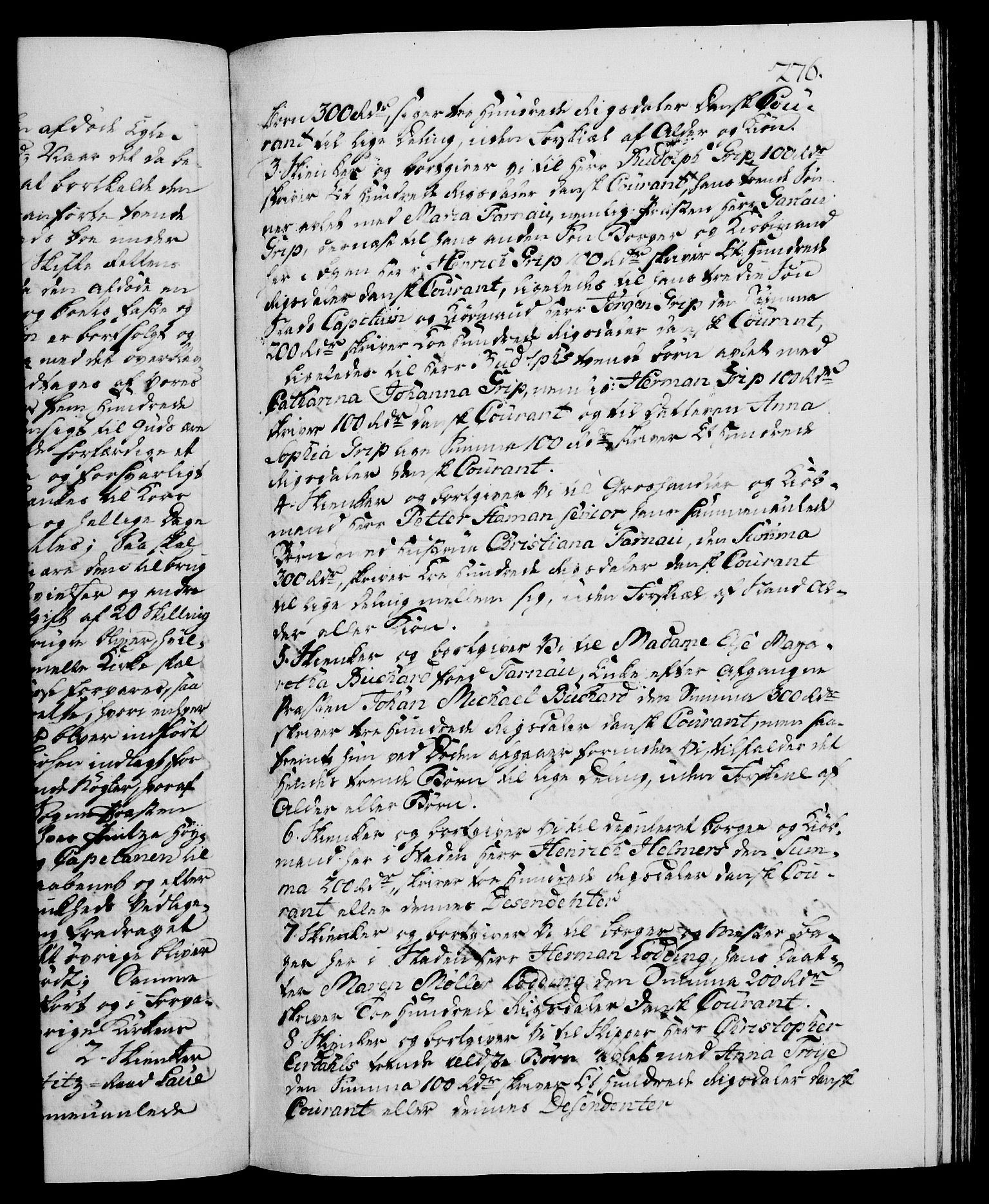 Danske Kanselli 1572-1799, AV/RA-EA-3023/F/Fc/Fca/Fcaa/L0057: Norske registre, 1797, s. 276a