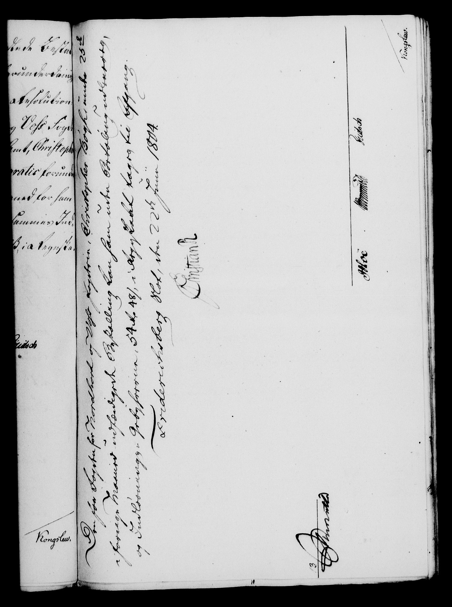 Rentekammeret, Kammerkanselliet, RA/EA-3111/G/Gf/Gfa/L0086: Norsk relasjons- og resolusjonsprotokoll (merket RK 52.86), 1804, s. 582