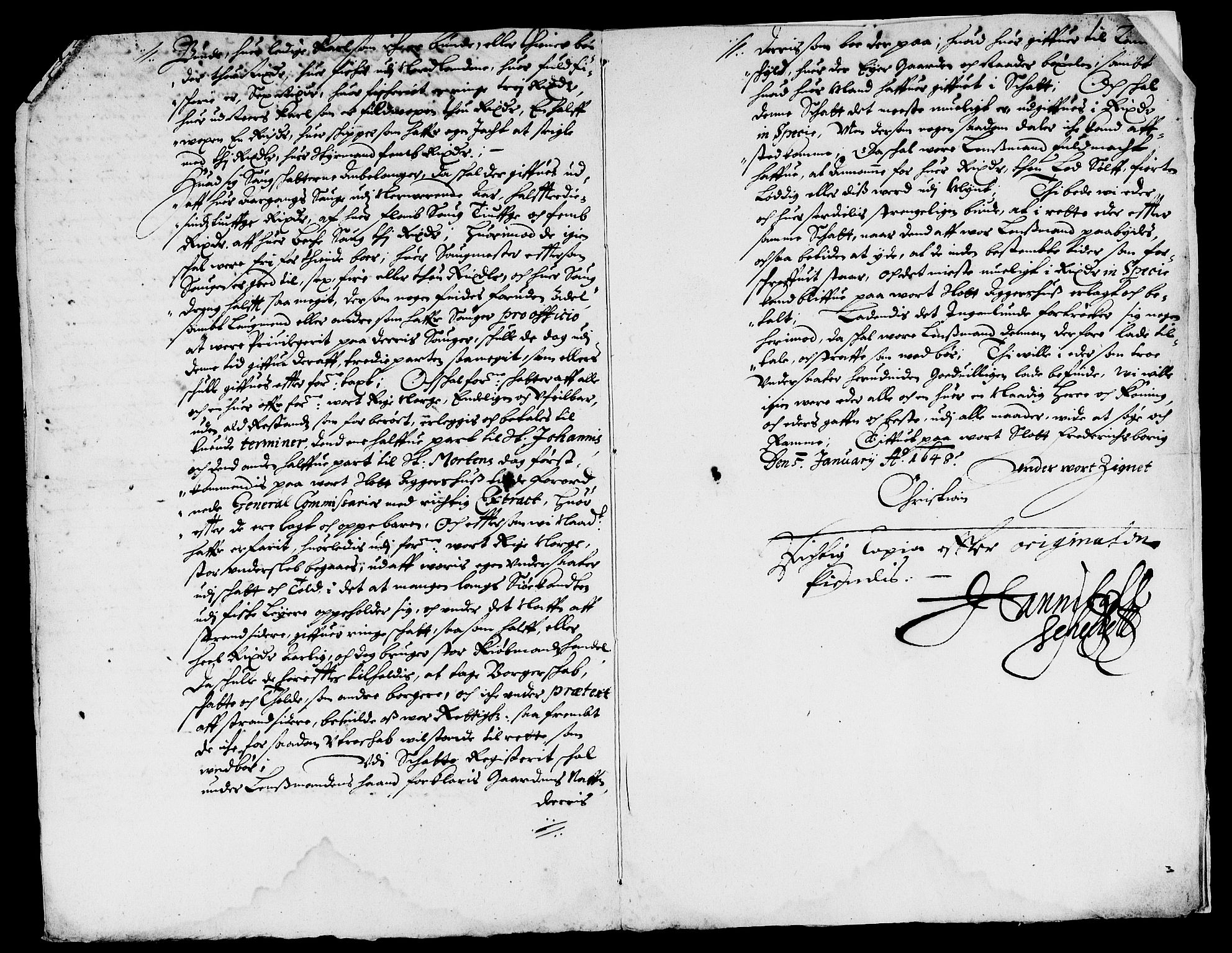 Rentekammeret inntil 1814, Reviderte regnskaper, Lensregnskaper, AV/RA-EA-5023/R/Rb/Rbg/L0008: Verne kloster len, 1618-1651