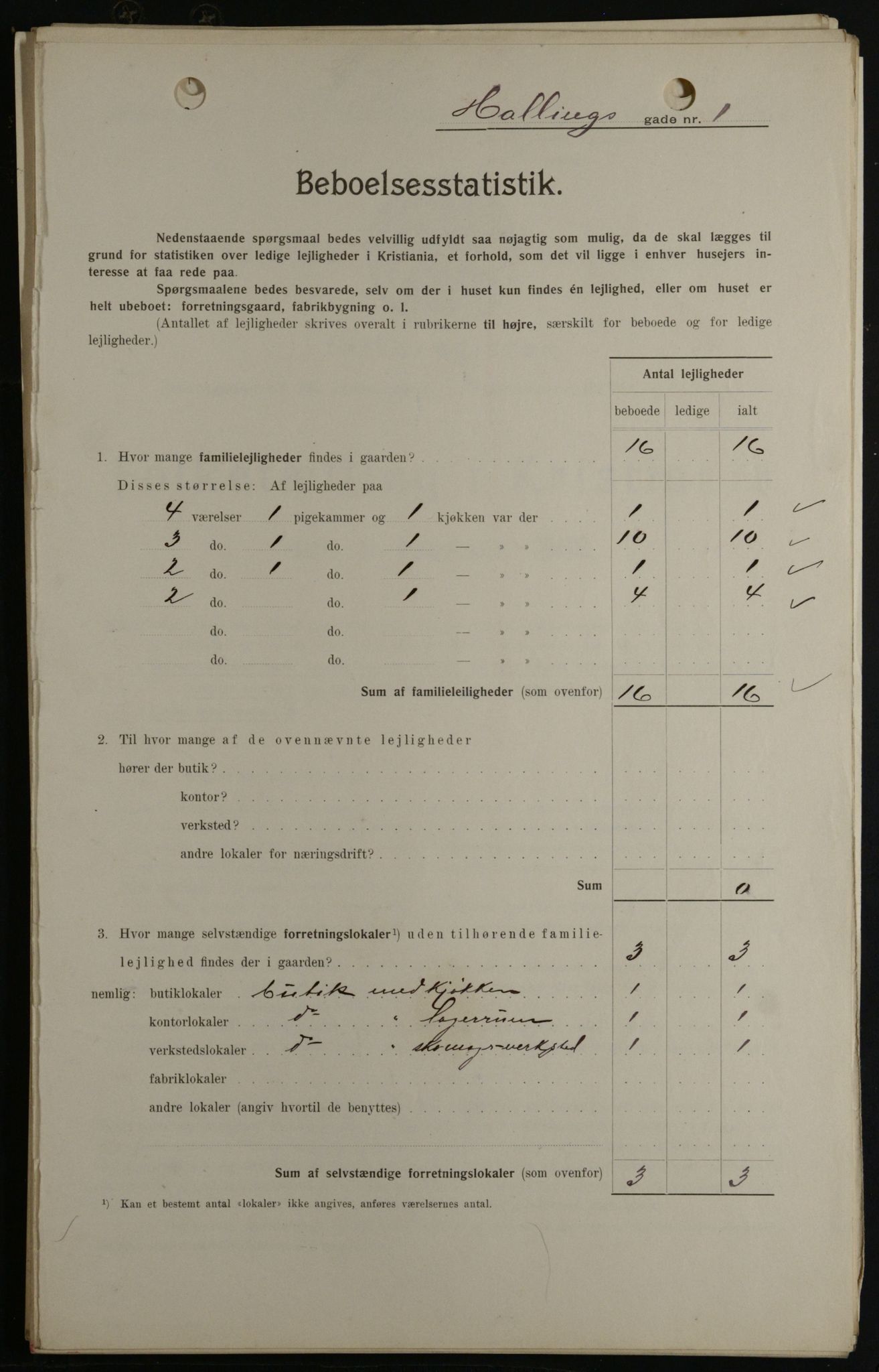 OBA, Kommunal folketelling 1.2.1908 for Kristiania kjøpstad, 1908, s. 30780