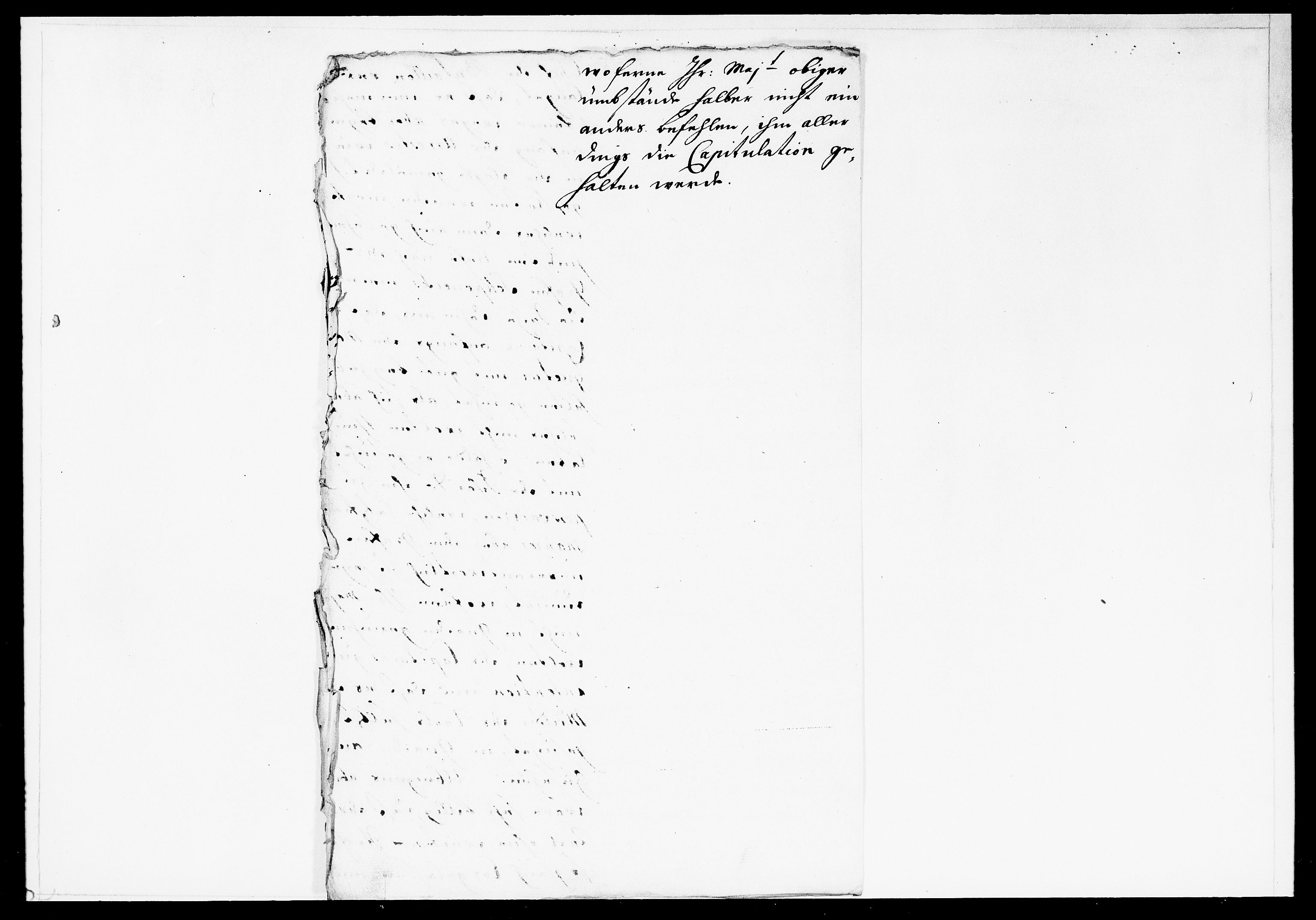Krigskollegiet, Krigskancelliet, DRA/A-0006/-/1069-1071: Refererede sager, 1723, s. 85