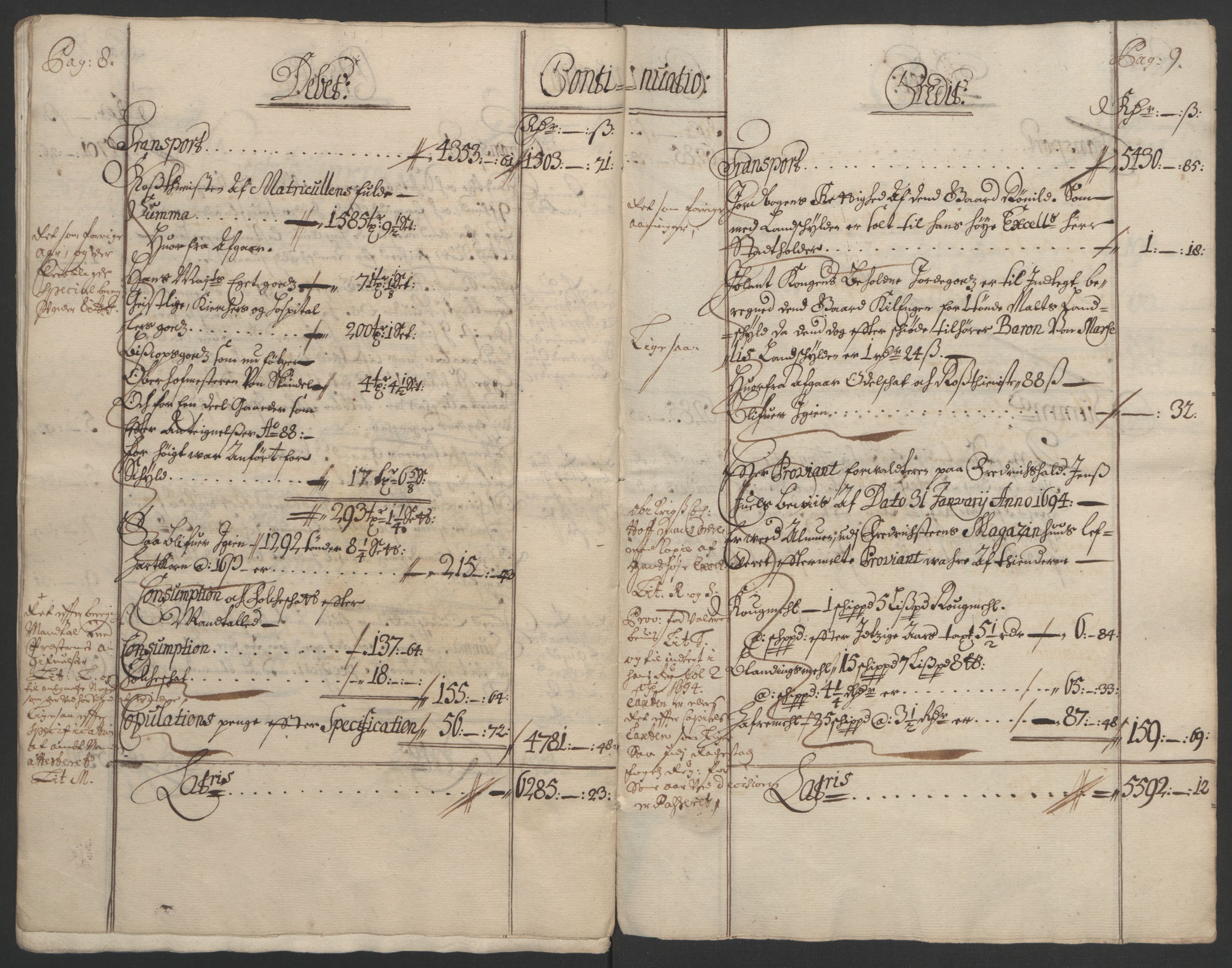 Rentekammeret inntil 1814, Reviderte regnskaper, Fogderegnskap, RA/EA-4092/R01/L0011: Fogderegnskap Idd og Marker, 1692-1693, s. 208