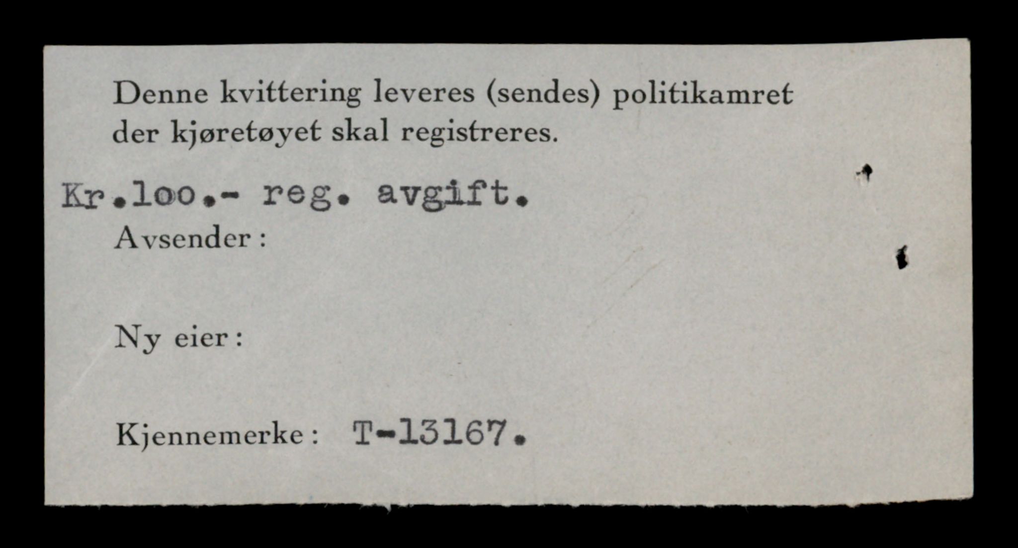 Møre og Romsdal vegkontor - Ålesund trafikkstasjon, AV/SAT-A-4099/F/Fe/L0037: Registreringskort for kjøretøy T 13031 - T 13179, 1927-1998, s. 2633