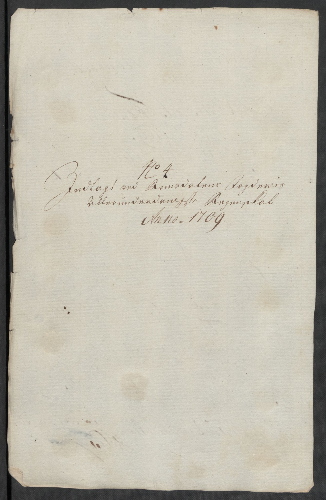 Rentekammeret inntil 1814, Reviderte regnskaper, Fogderegnskap, RA/EA-4092/R55/L3659: Fogderegnskap Romsdal, 1709-1710, s. 99