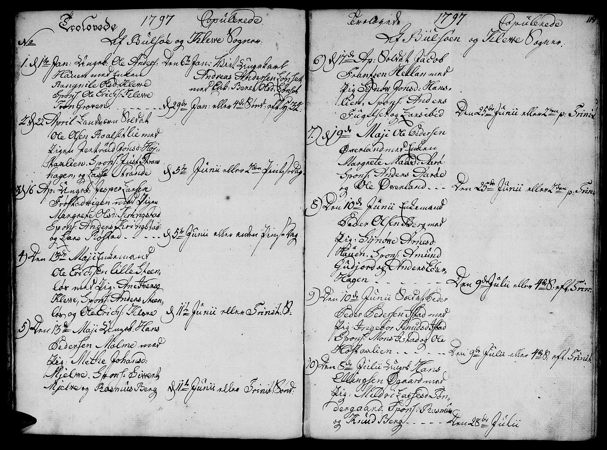 Ministerialprotokoller, klokkerbøker og fødselsregistre - Møre og Romsdal, AV/SAT-A-1454/555/L0649: Ministerialbok nr. 555A02 /1, 1795-1821, s. 119