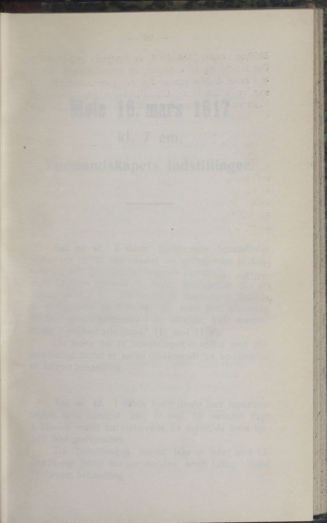 Narvik kommune. Formannskap , AIN/K-18050.150/A/Ab/L0007: Møtebok, 1917