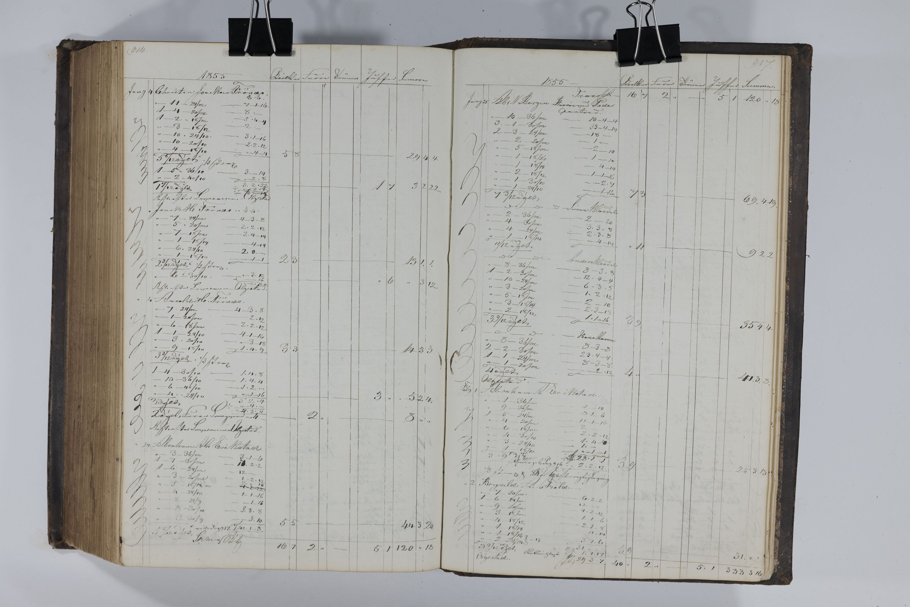 Blehr/ Kjellestad, TEMU/TGM-A-1212/E/Ea/L0001: Merkebok, 1847-1858, s. 466