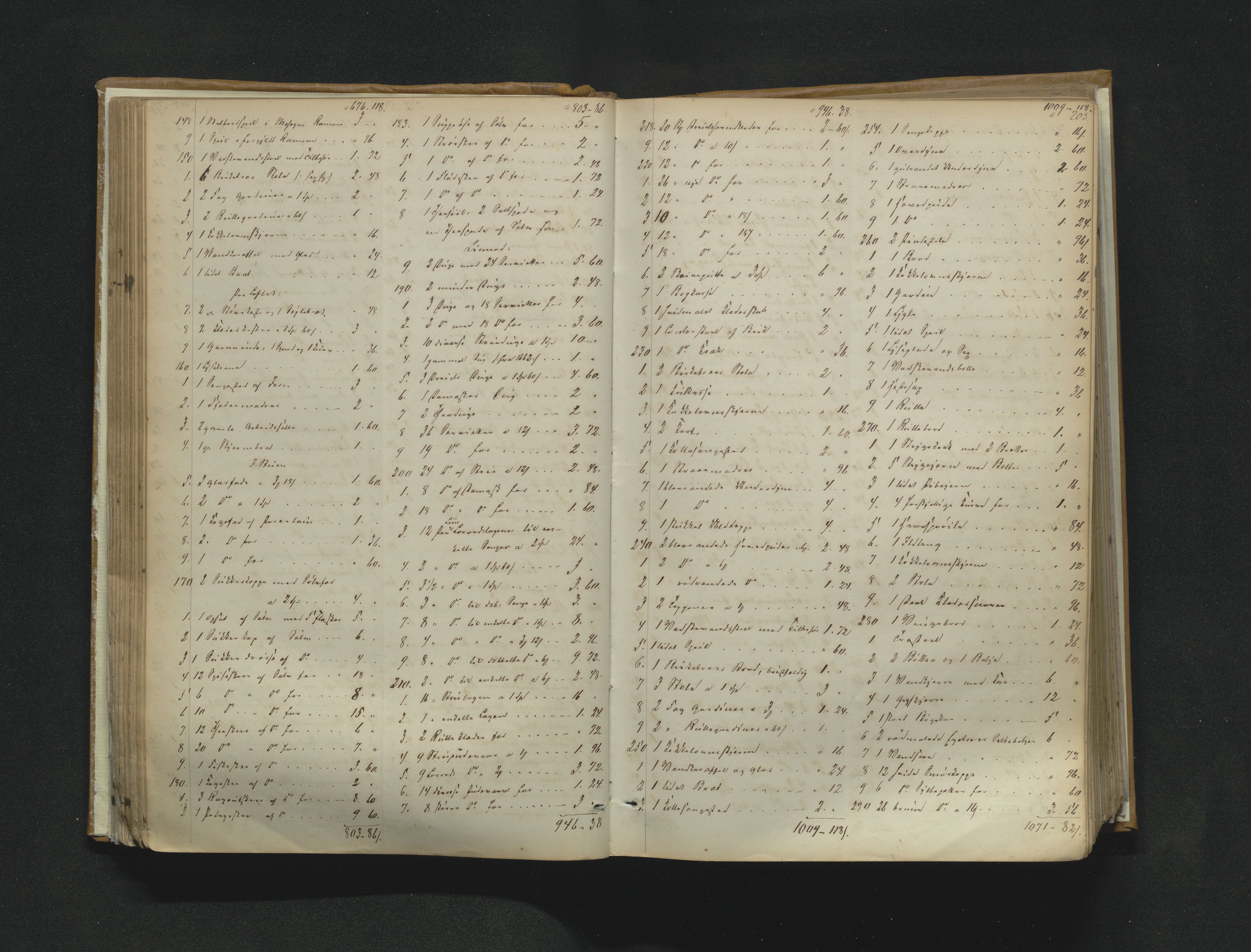 Drammen byfogd, AV/SAKO-A-222/H/Hb/Hbb/L0001: Registreringsprotokoll., 1857-1867