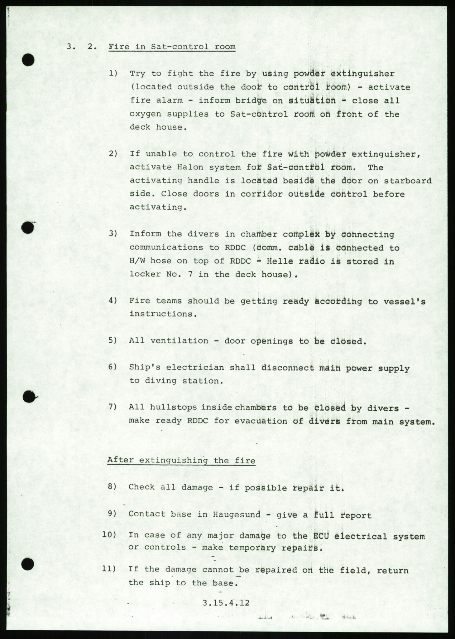 Justisdepartementet, Granskningskommisjonen ved Alexander Kielland-ulykken 27.3.1980, AV/RA-S-1165/D/L0016: O Beredskapsplaner (Doku.liste + O1-O3 av 3), 1980-1981, s. 222