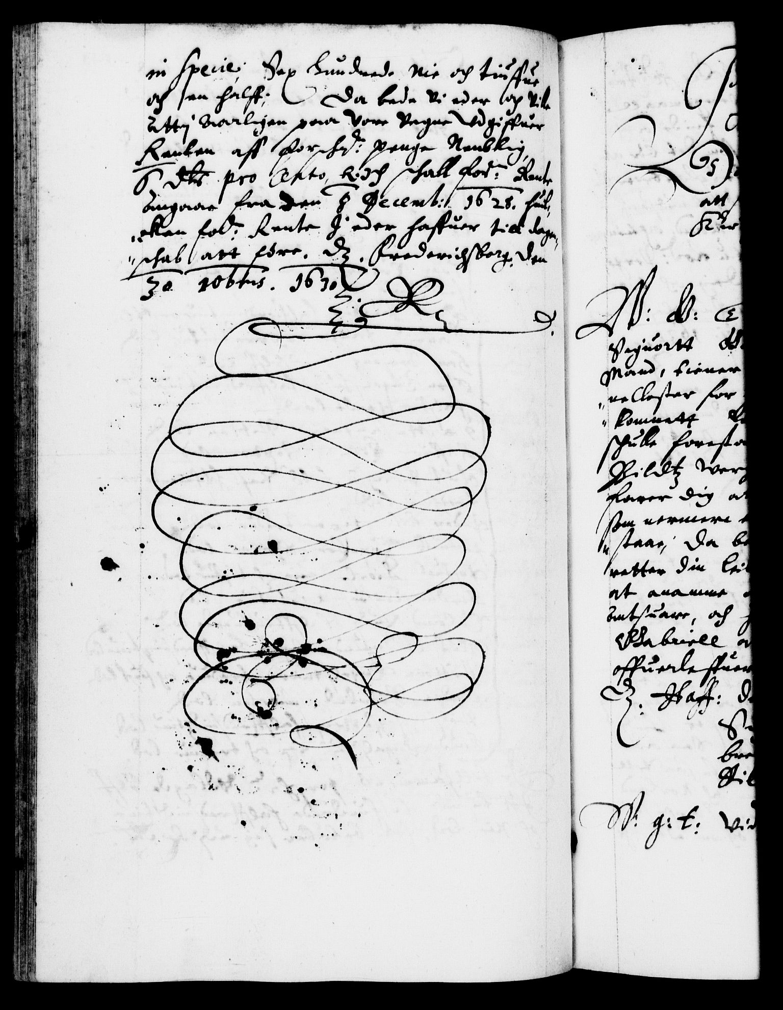 Danske Kanselli 1572-1799, AV/RA-EA-3023/F/Fc/Fca/Fcab/L0005: Norske tegnelser (mikrofilm), 1628-1633, s. 141b