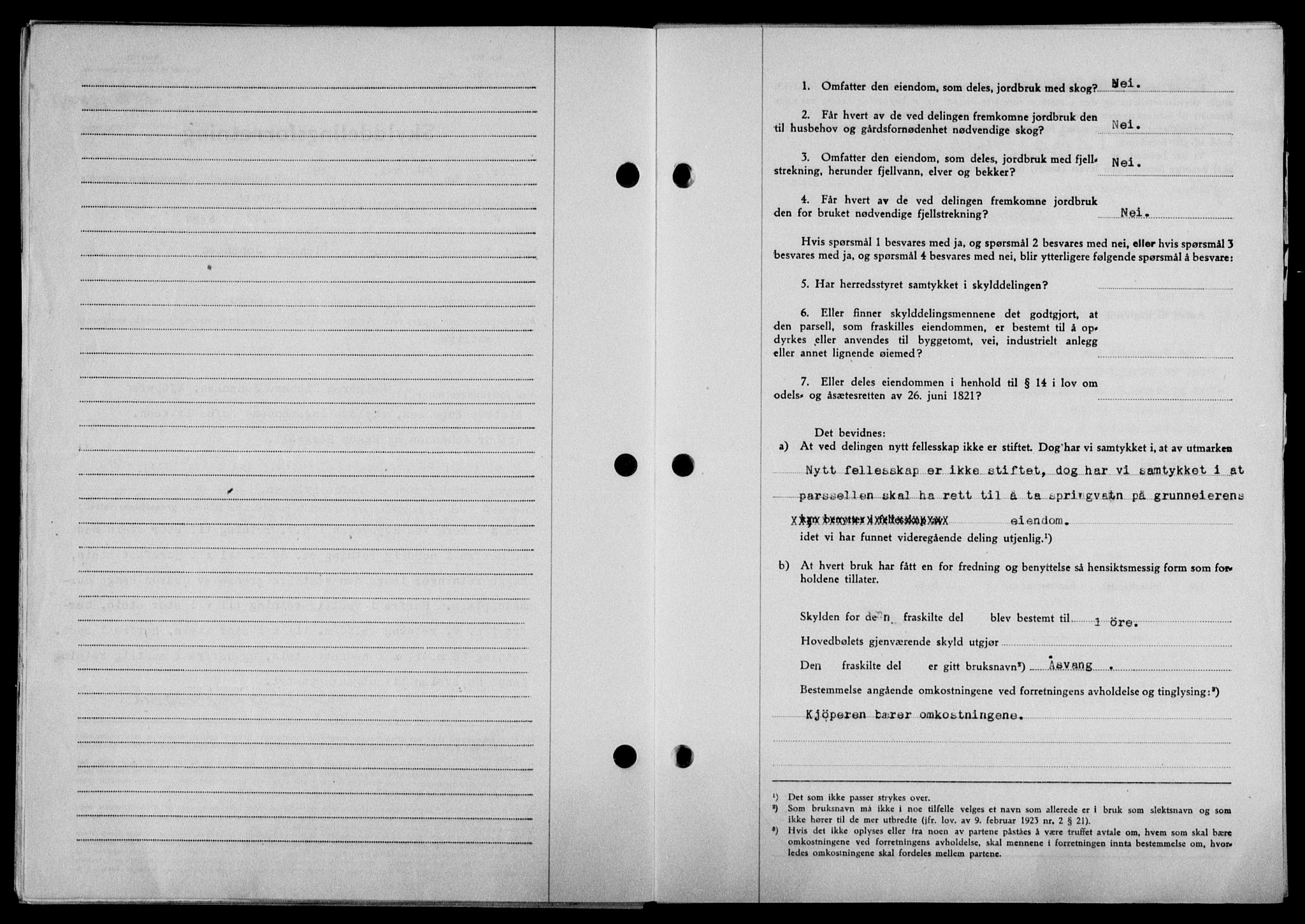 Lofoten sorenskriveri, SAT/A-0017/1/2/2C/L0018a: Pantebok nr. 18a, 1948-1948, Dagboknr: 1280/1948