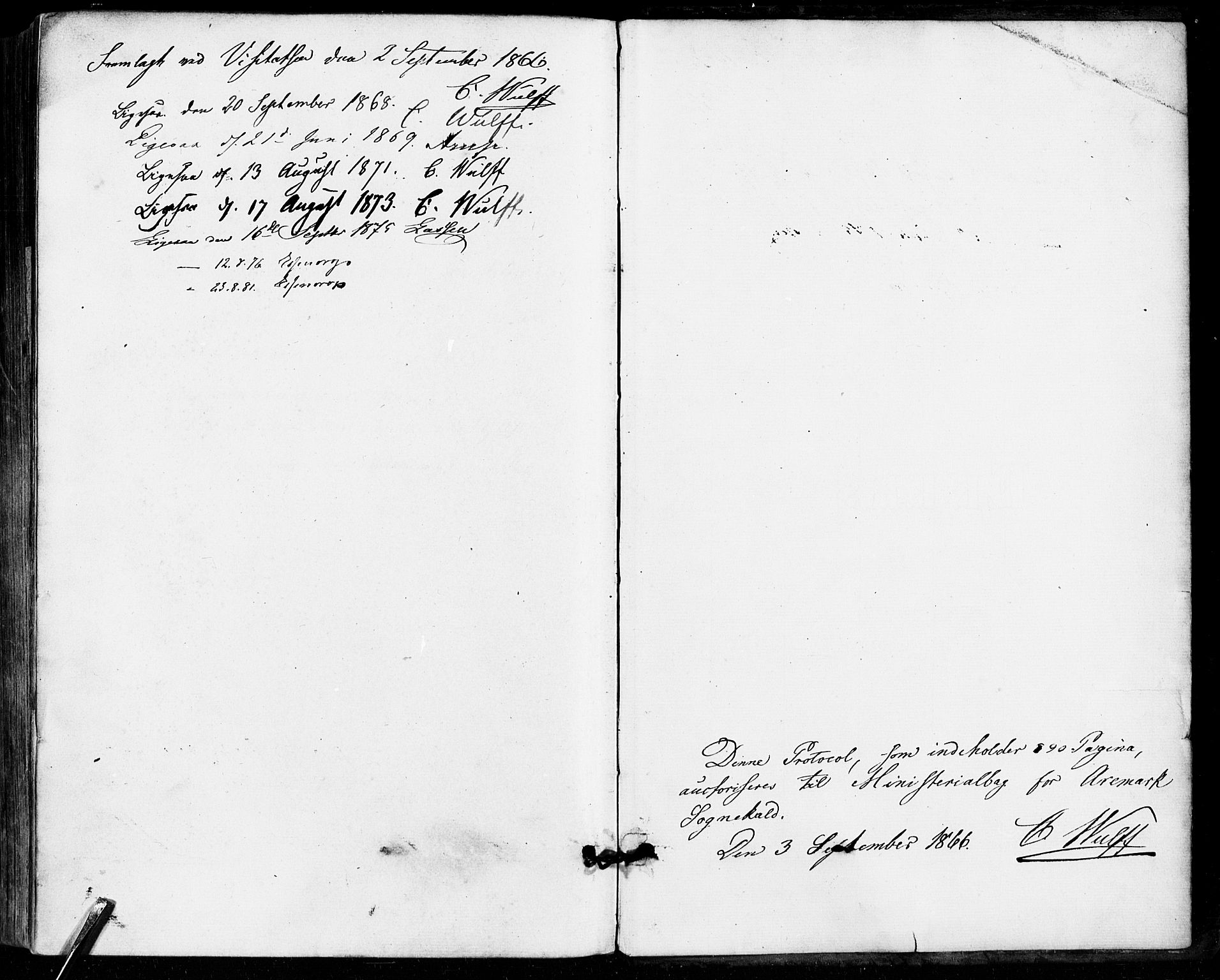 Aremark prestekontor Kirkebøker, AV/SAO-A-10899/F/Fc/L0004: Ministerialbok nr. III 4, 1866-1877