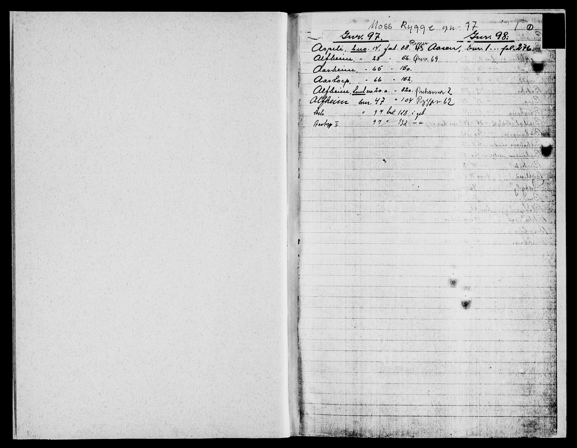 Moss sorenskriveri, SAO/A-10168: Panteregister nr. VIII 11, 1808-1960, s. 1
