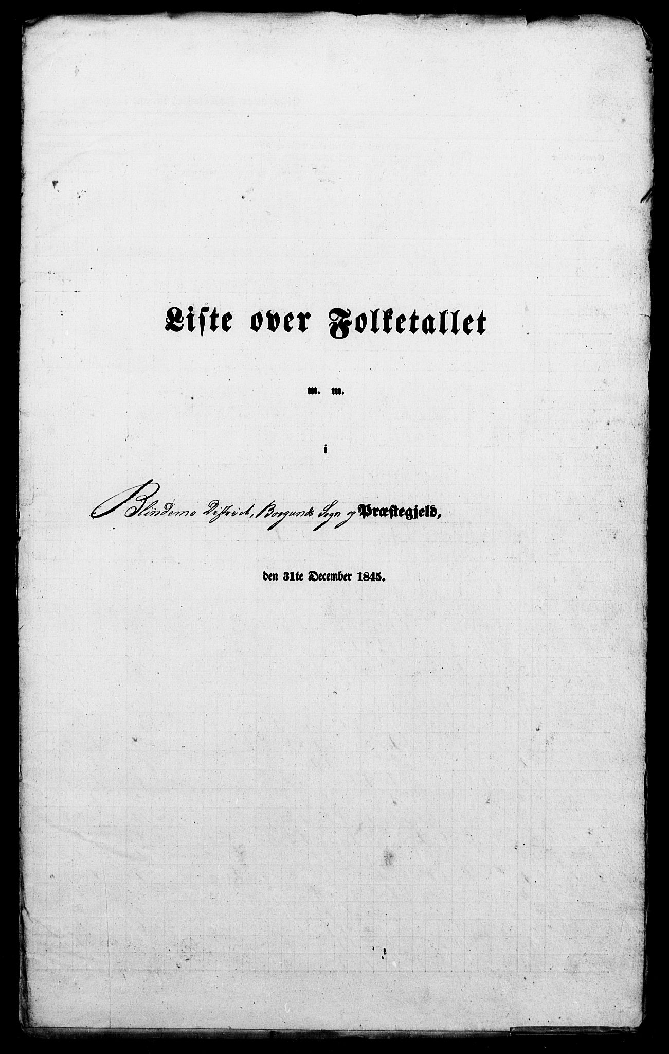 SAT, Folketelling 1845 for 1531P Borgund prestegjeld, 1845, s. 7