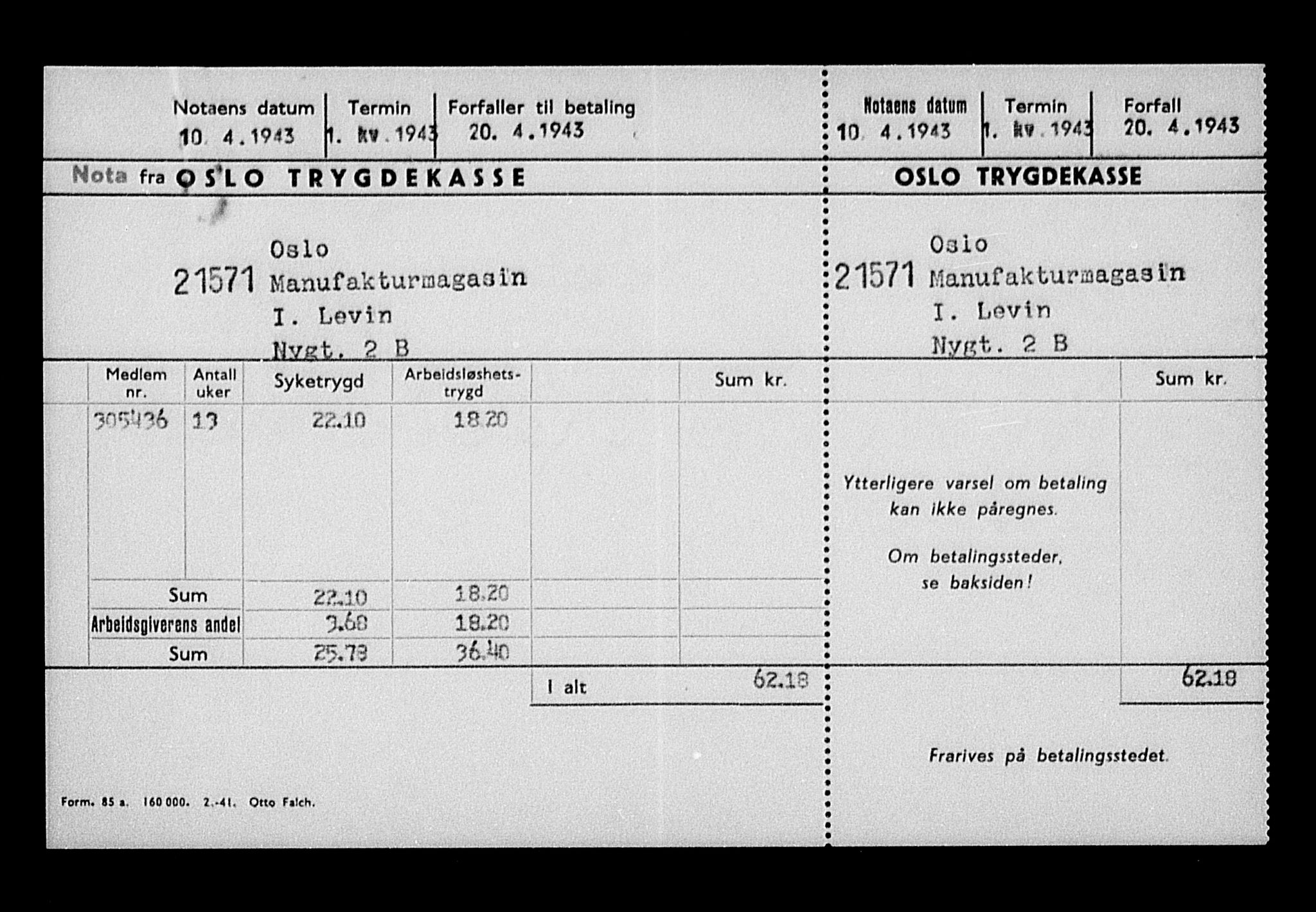 Justisdepartementet, Tilbakeføringskontoret for inndratte formuer, AV/RA-S-1564/H/Hc/Hcc/L0957: --, 1945-1947, s. 266