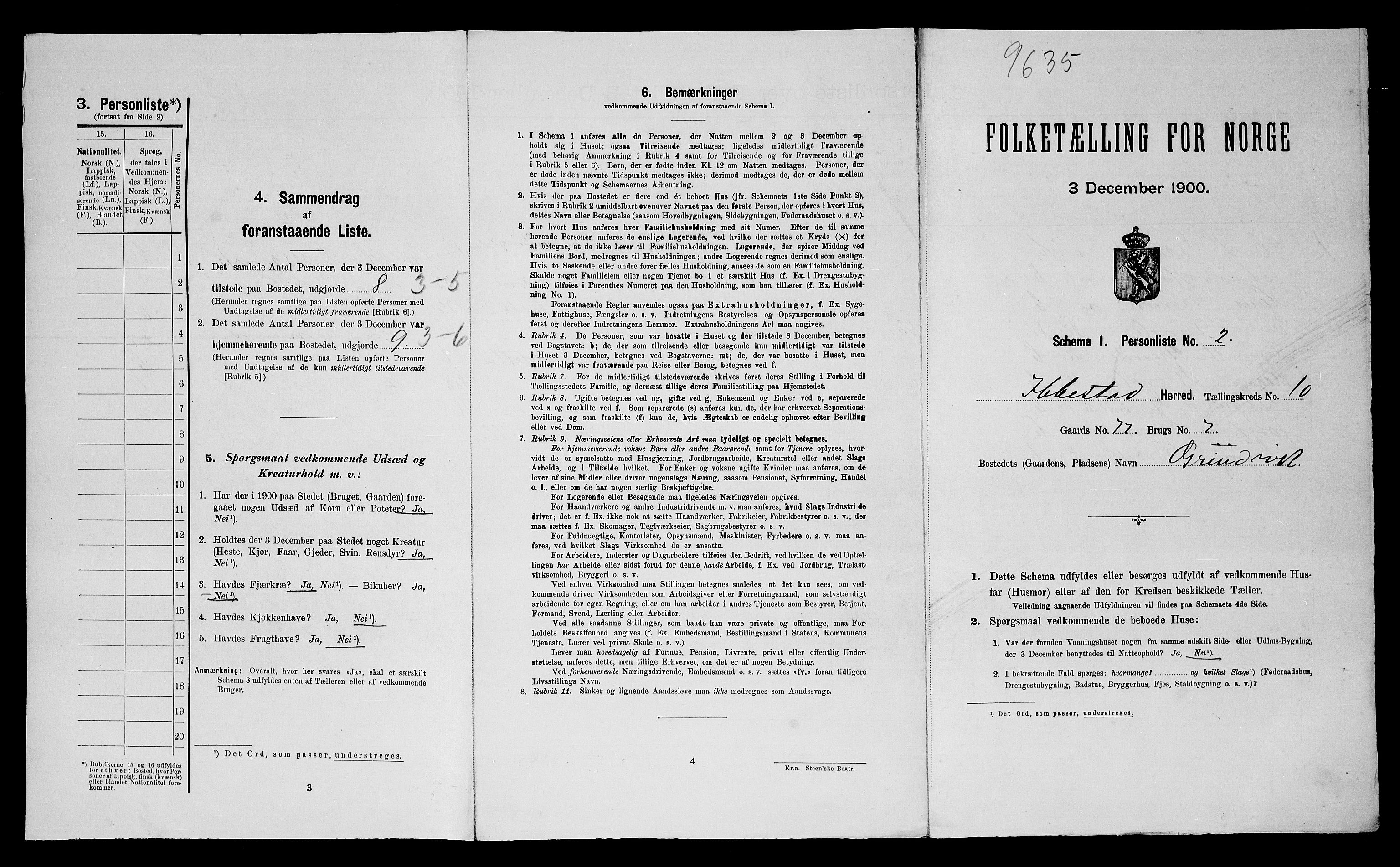 SATØ, Folketelling 1900 for 1917 Ibestad herred, 1900, s. 115