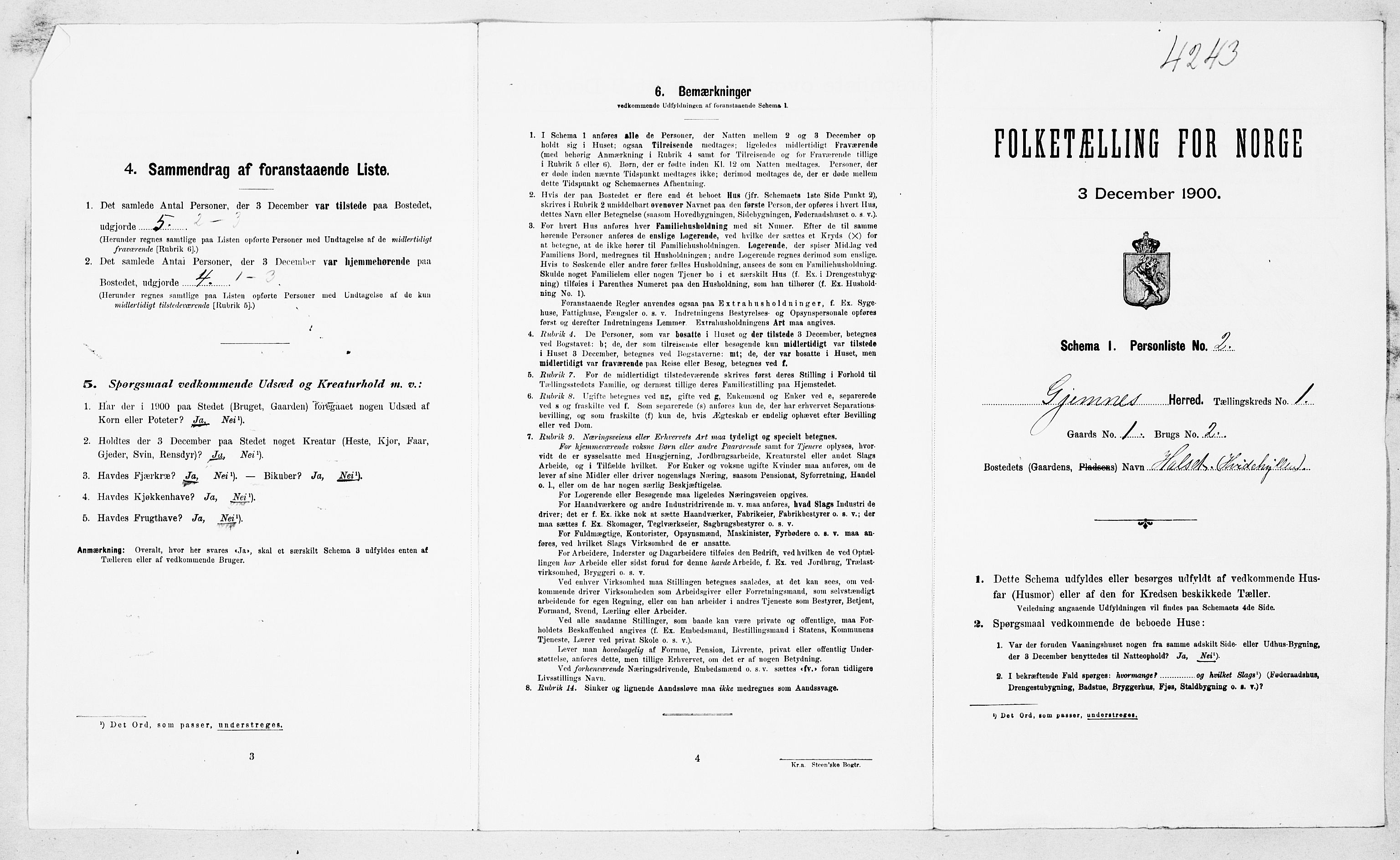 SAT, Folketelling 1900 for 1557 Gjemnes herred, 1900, s. 26