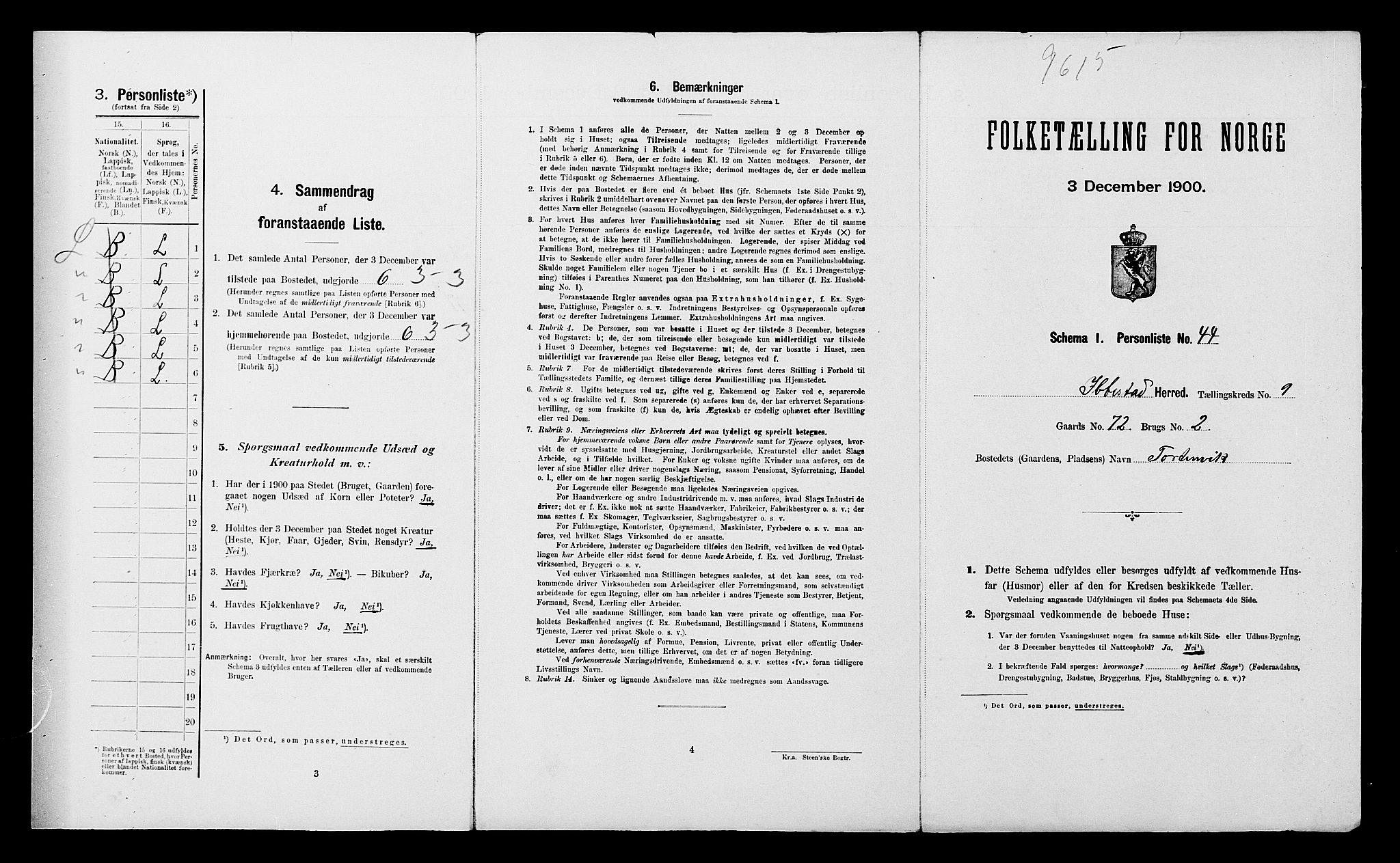 SATØ, Folketelling 1900 for 1917 Ibestad herred, 1900, s. 1252