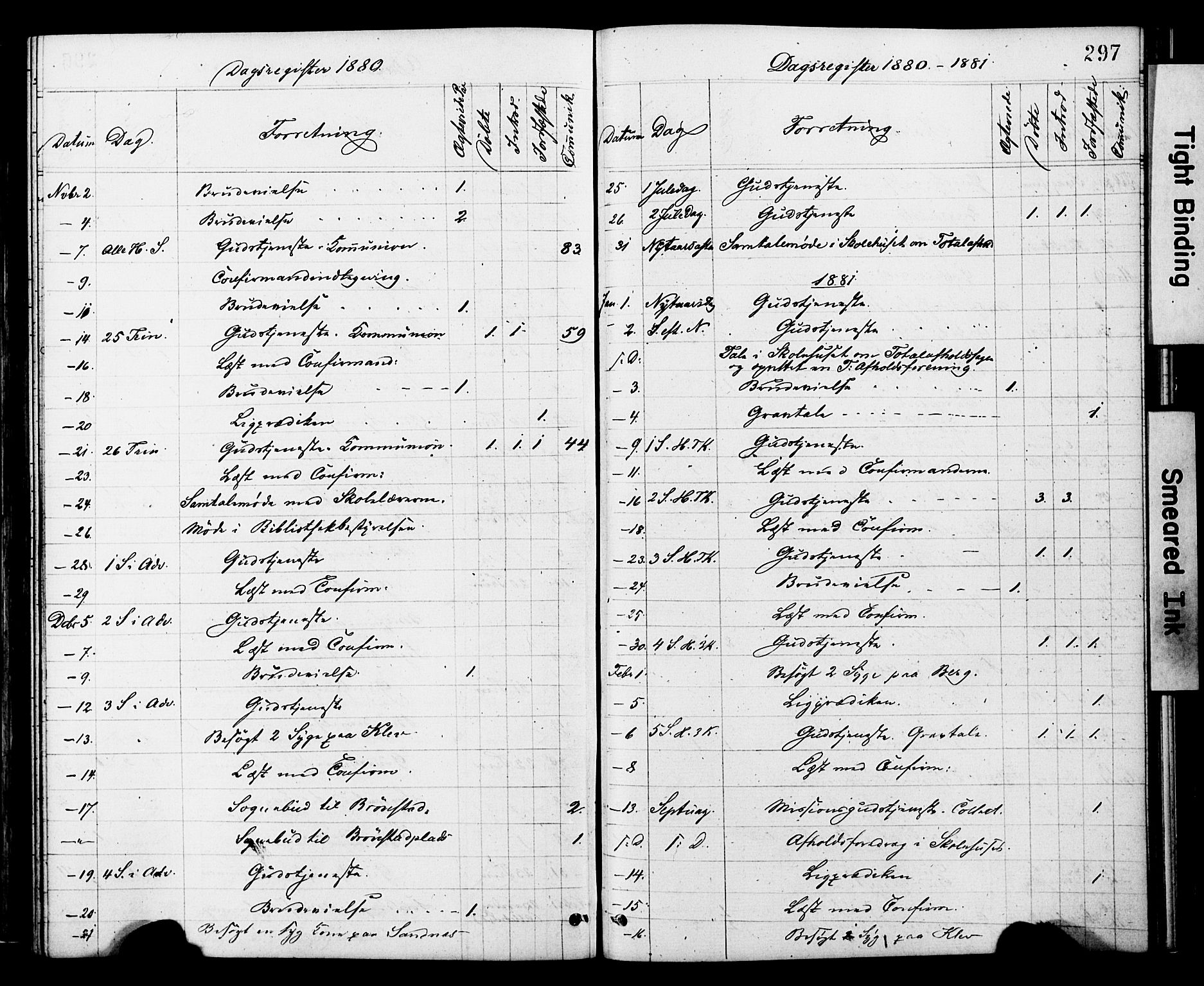 Ministerialprotokoller, klokkerbøker og fødselsregistre - Nord-Trøndelag, SAT/A-1458/749/L0473: Ministerialbok nr. 749A07, 1873-1887, s. 297