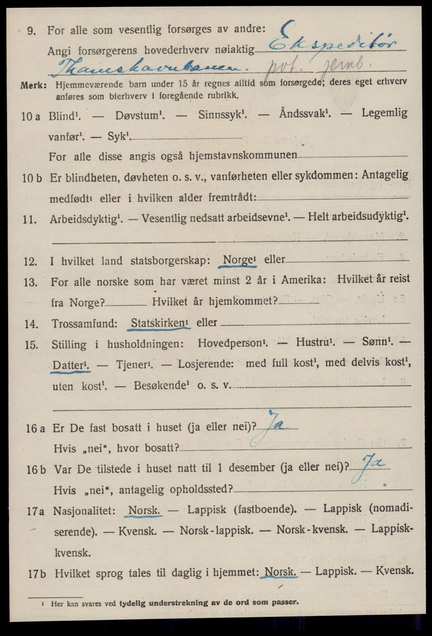 SAT, Folketelling 1920 for 1638 Orkdal herred, 1920, s. 2057