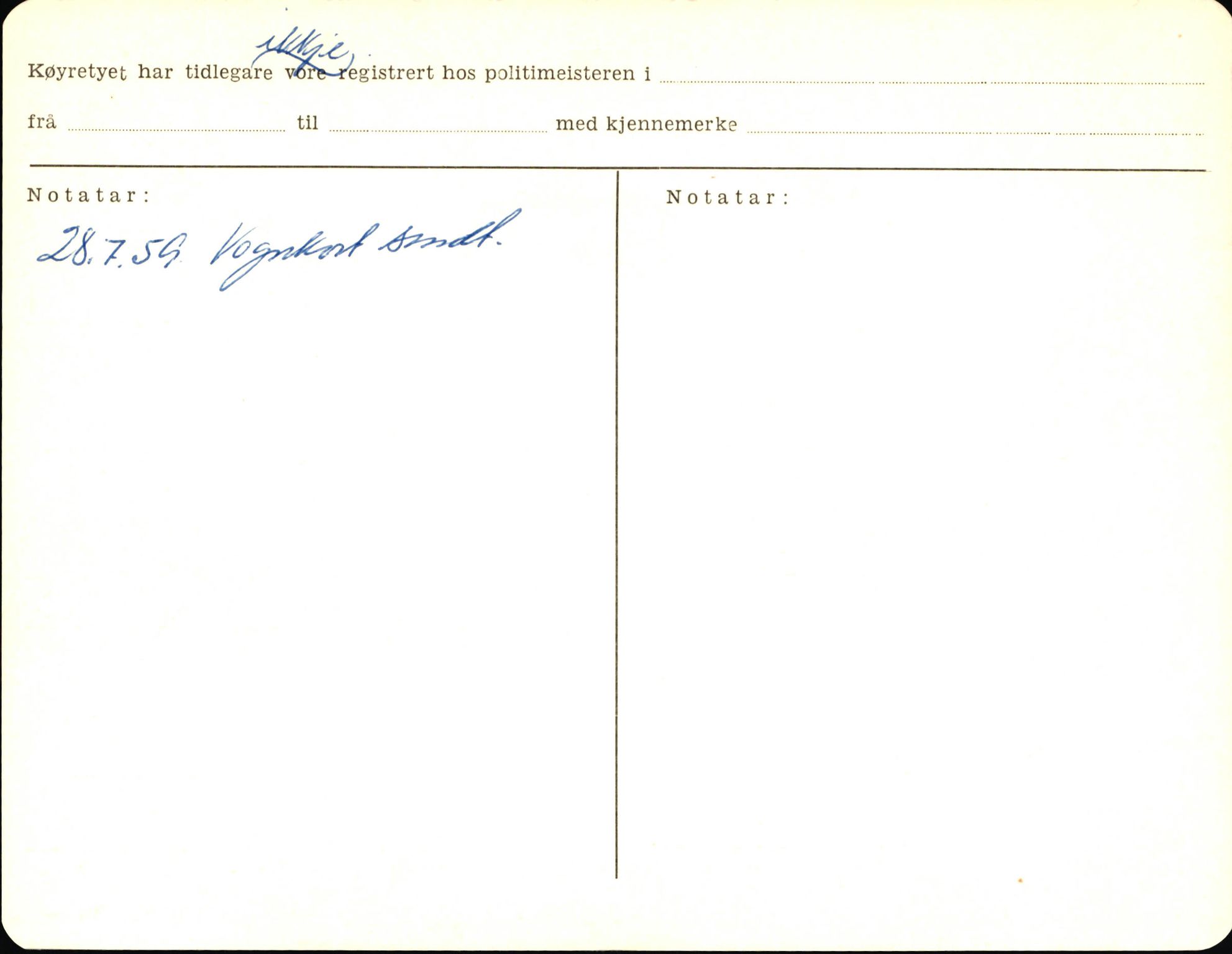 Statens vegvesen, Sogn og Fjordane vegkontor, AV/SAB-A-5301/4/F/L0004: Registerkort utmeldte Fjordane S2500-2700, S7200-7899, 1930-1961, s. 122