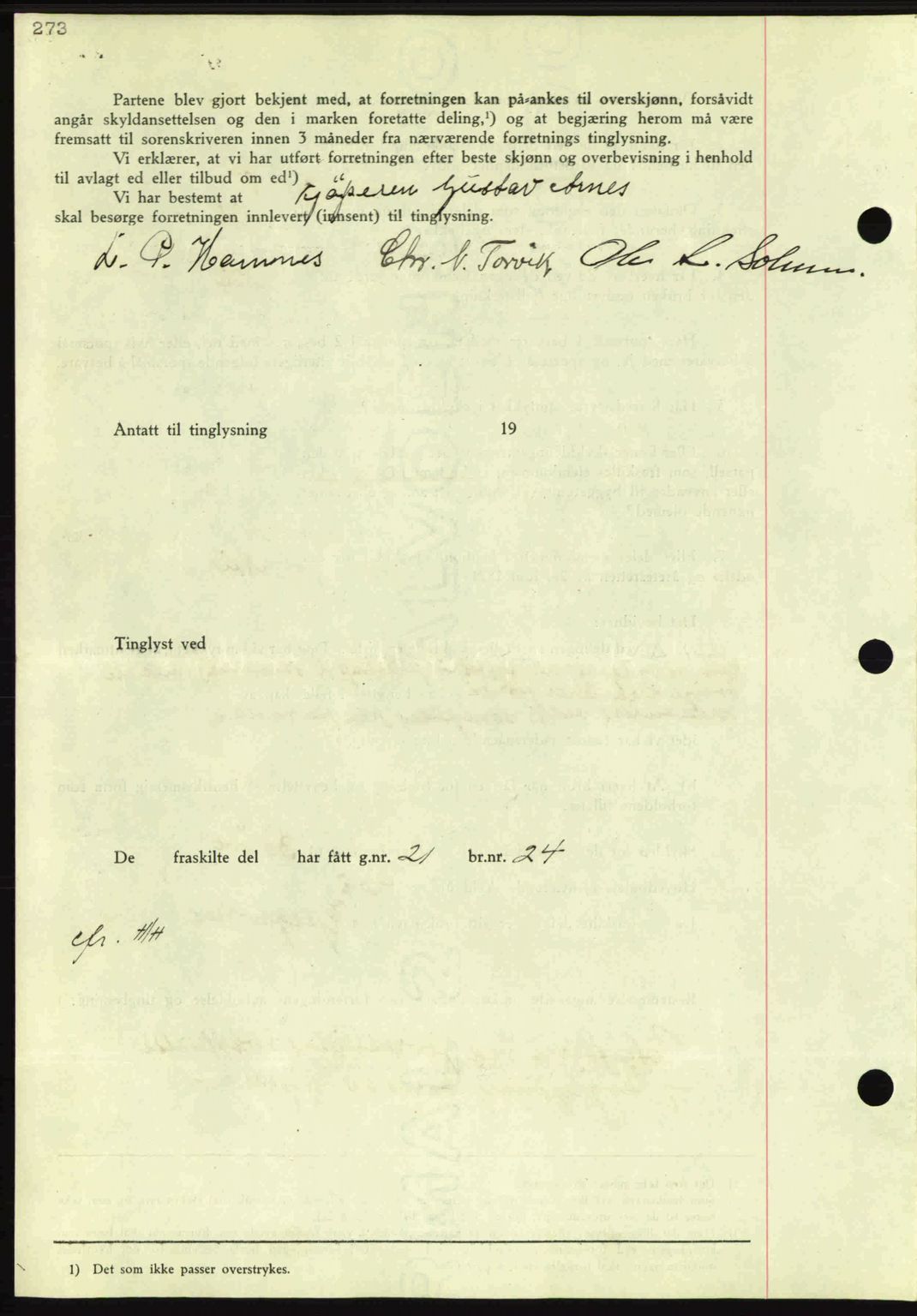Nordmøre sorenskriveri, AV/SAT-A-4132/1/2/2Ca: Pantebok nr. A82, 1937-1938, Dagboknr: 2354/1937