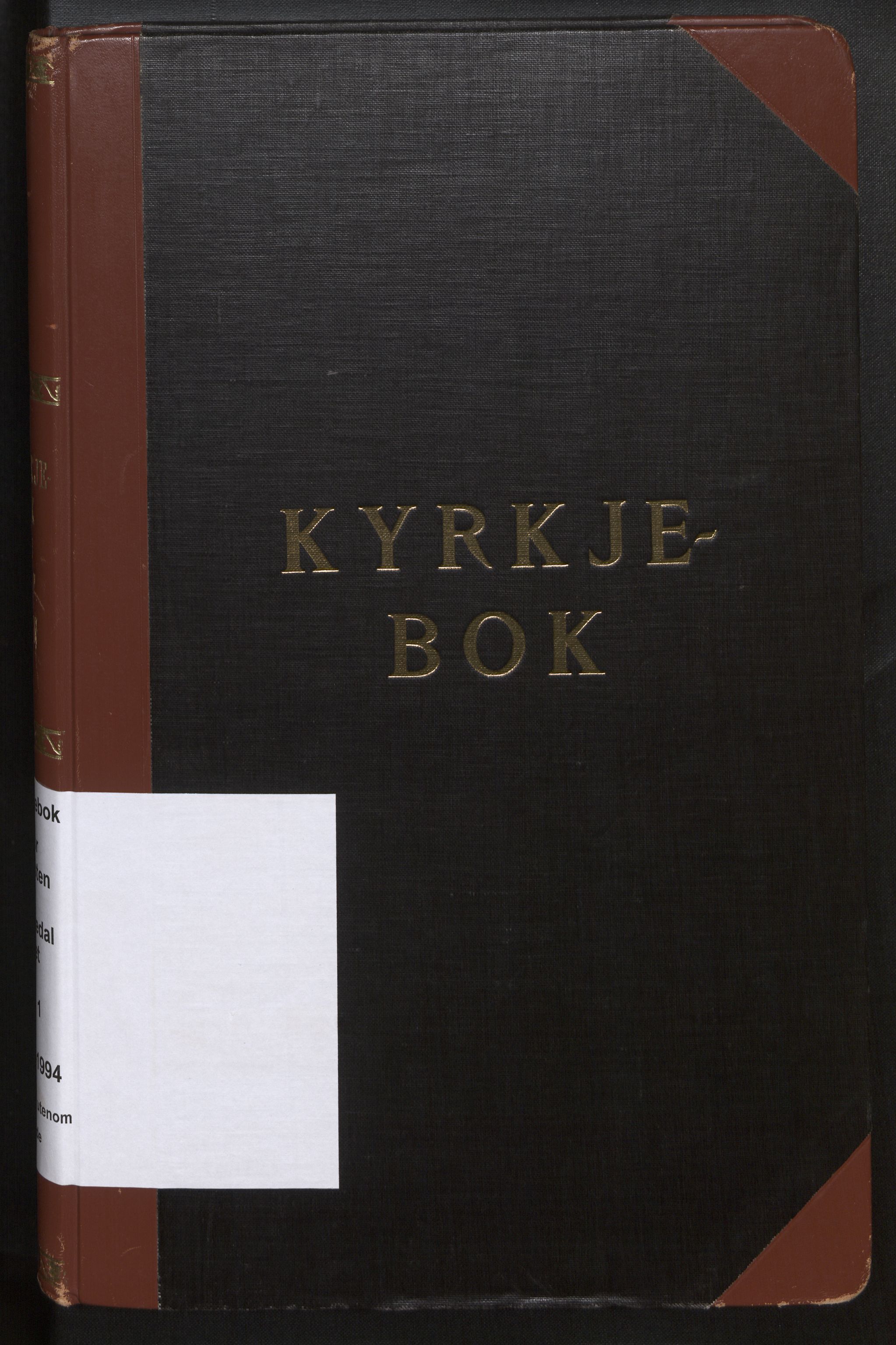 Jostedal sokneprestembete, AV/SAB-A-80601/H/Haa/Haac/L0001: Ministerialbok nr. C 1, 1966-1994