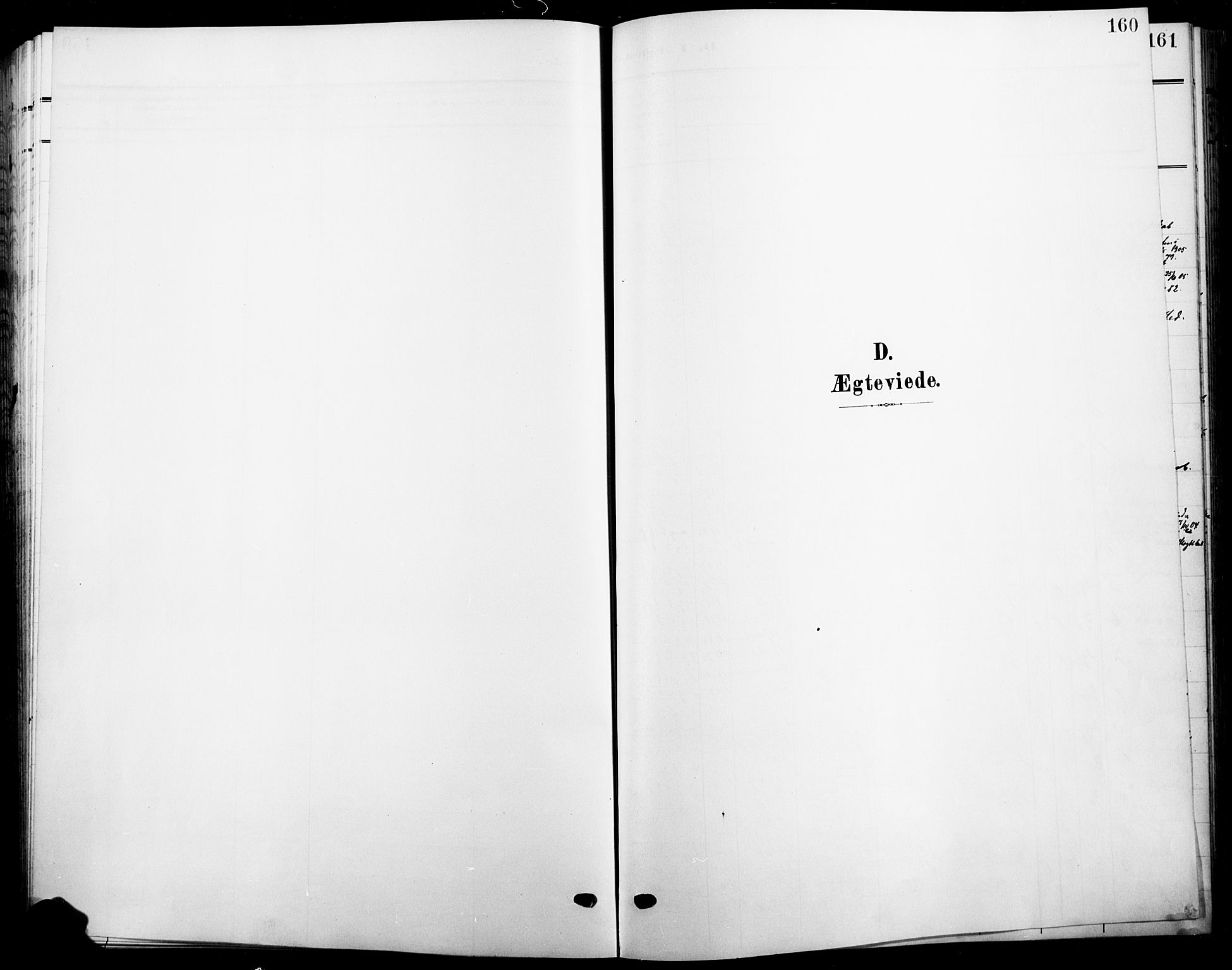 Ringsaker prestekontor, SAH/PREST-014/L/La/L0017: Klokkerbok nr. 17, 1905-1920, s. 160