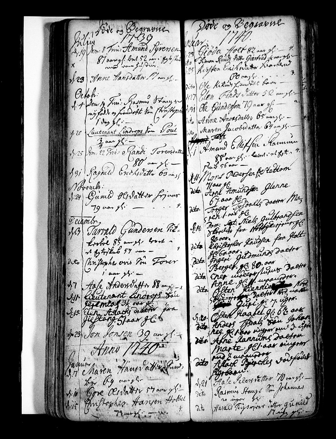 Enebakk prestekontor Kirkebøker, SAO/A-10171c/F/Fa/L0001: Ministerialbok nr. I 1, 1719-1754