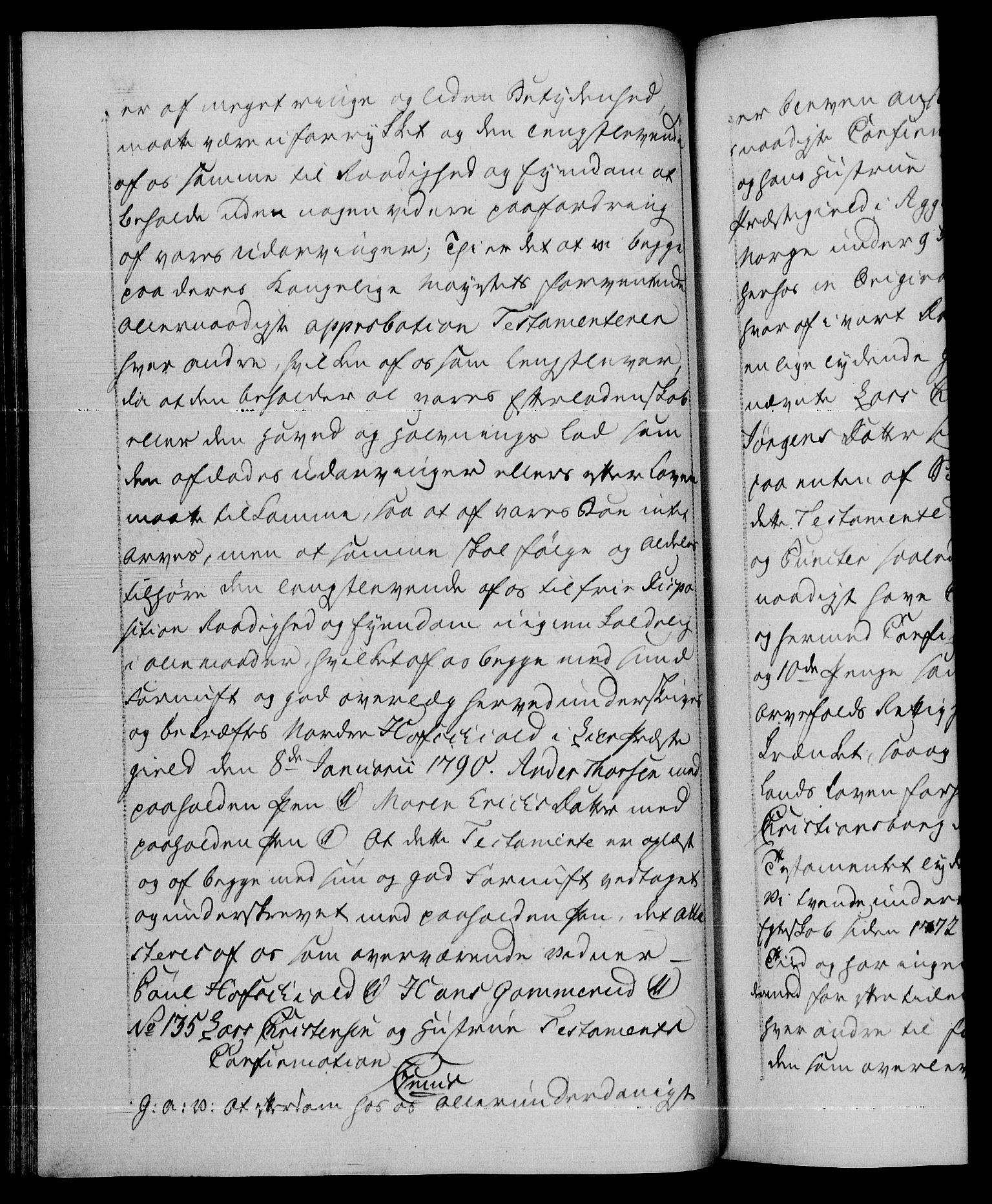 Danske Kanselli 1572-1799, AV/RA-EA-3023/F/Fc/Fca/Fcaa/L0053: Norske registre, 1790-1791, s. 81b