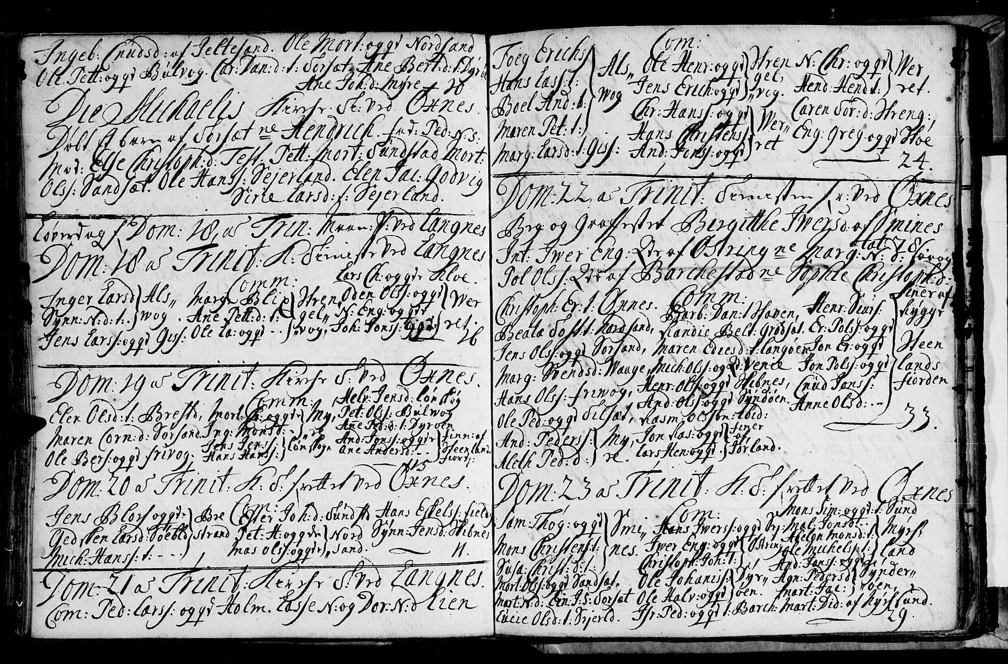 Ministerialprotokoller, klokkerbøker og fødselsregistre - Nordland, AV/SAT-A-1459/893/L1328: Ministerialbok nr. 893A01, 1718-1749
