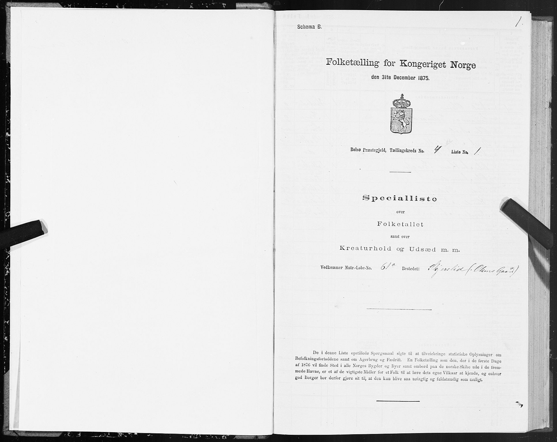 SAT, Folketelling 1875 for 1544P Bolsøy prestegjeld, 1875, s. 3001