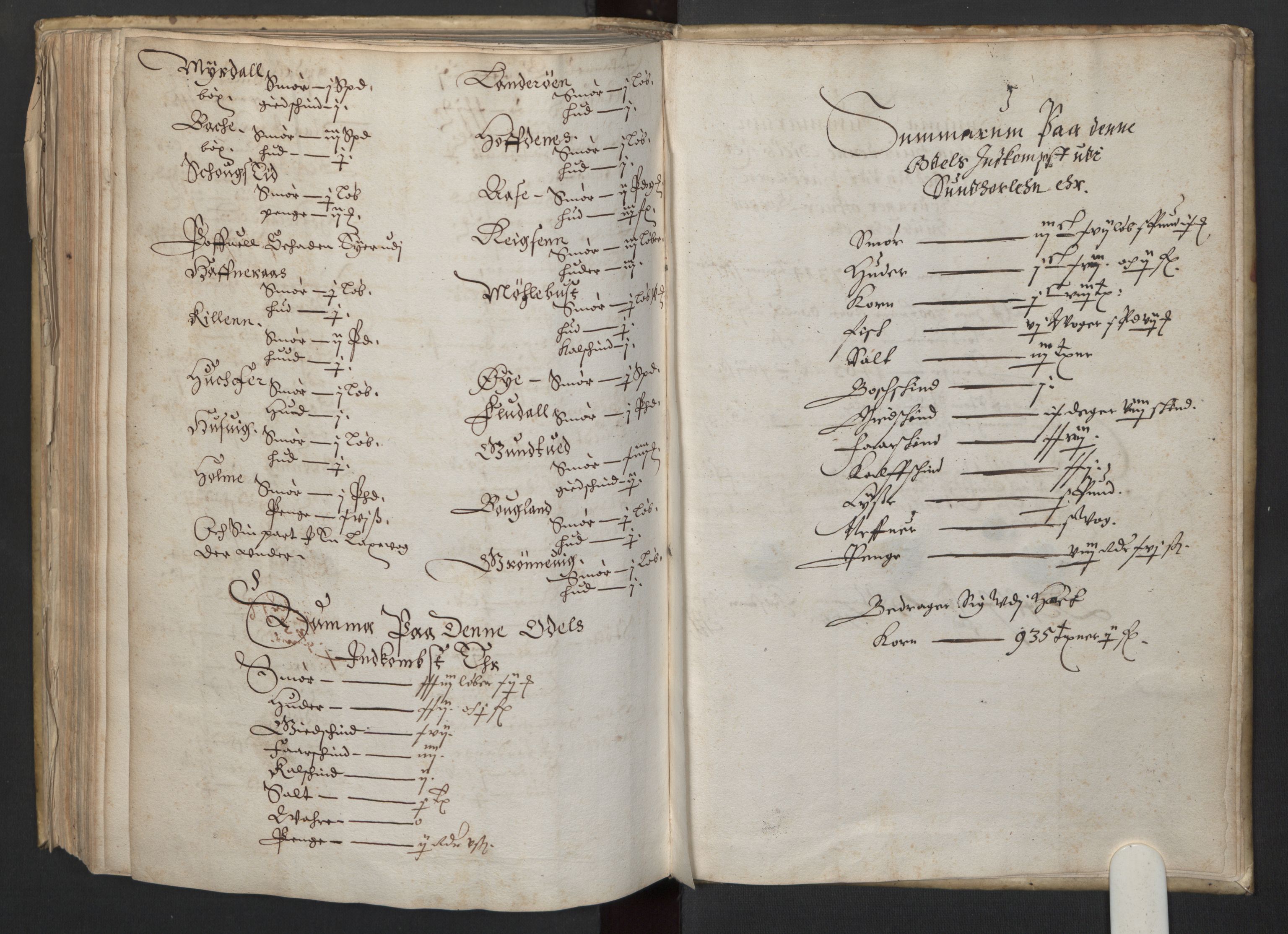 Rentekammeret inntil 1814, Realistisk ordnet avdeling, AV/RA-EA-4070/L/L0026/0005: Bergen lagdømme: / Jordebok over geistlighetens, borgernes og bøndenes odels- og pantegods., 1661