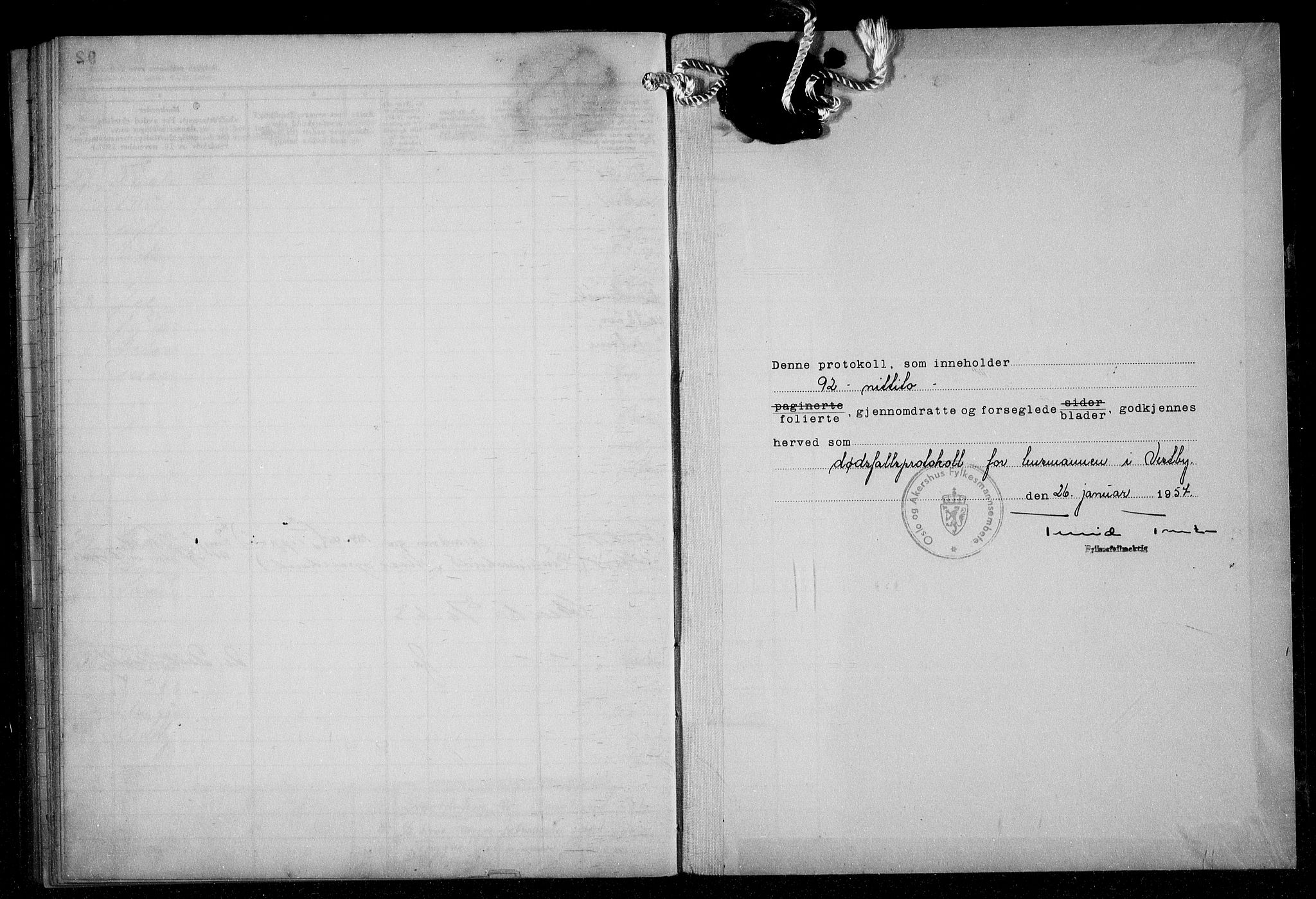 Vestby lensmannskontor, AV/SAO-A-10110/H/Ha/Haa/L0006: Dødsfallsprotokoll, 1957-1963, s. 93