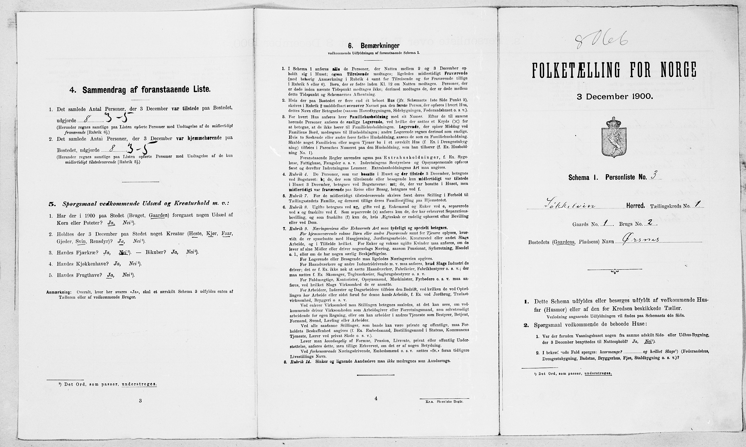 SAT, Folketelling 1900 for 1528 Sykkylven herred, 1900, s. 64