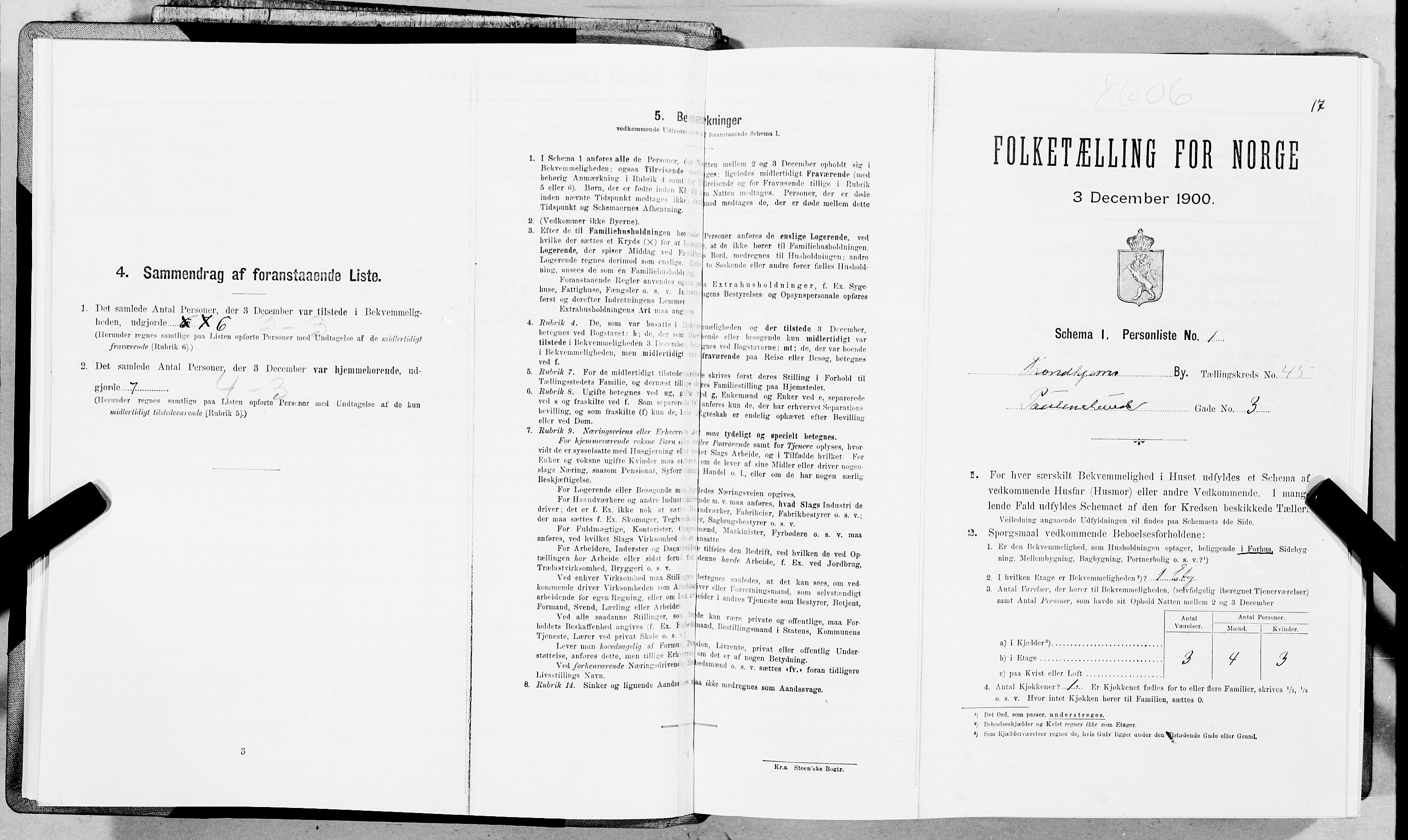SAT, Folketelling 1900 for 1601 Trondheim kjøpstad, 1900, s. 7320