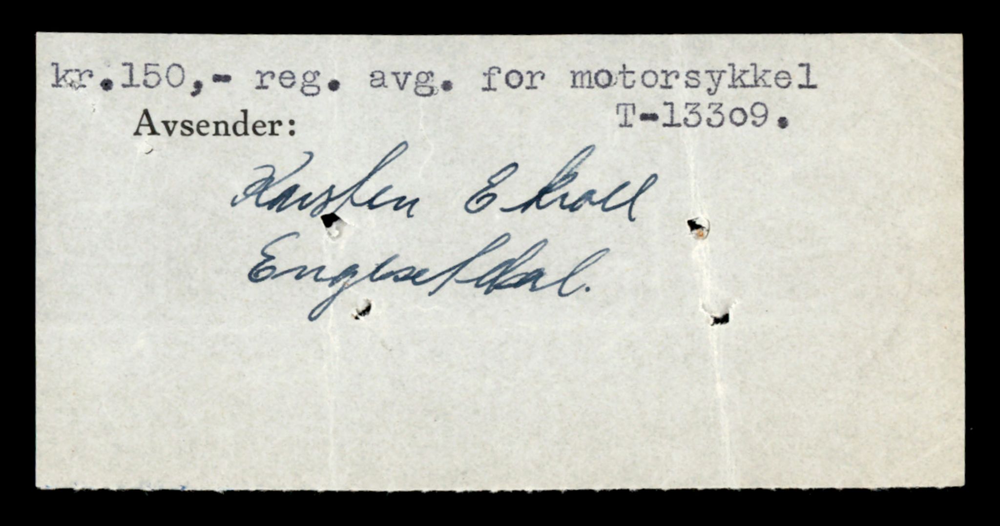 Møre og Romsdal vegkontor - Ålesund trafikkstasjon, AV/SAT-A-4099/F/Fe/L0038: Registreringskort for kjøretøy T 13180 - T 13360, 1927-1998, s. 2240