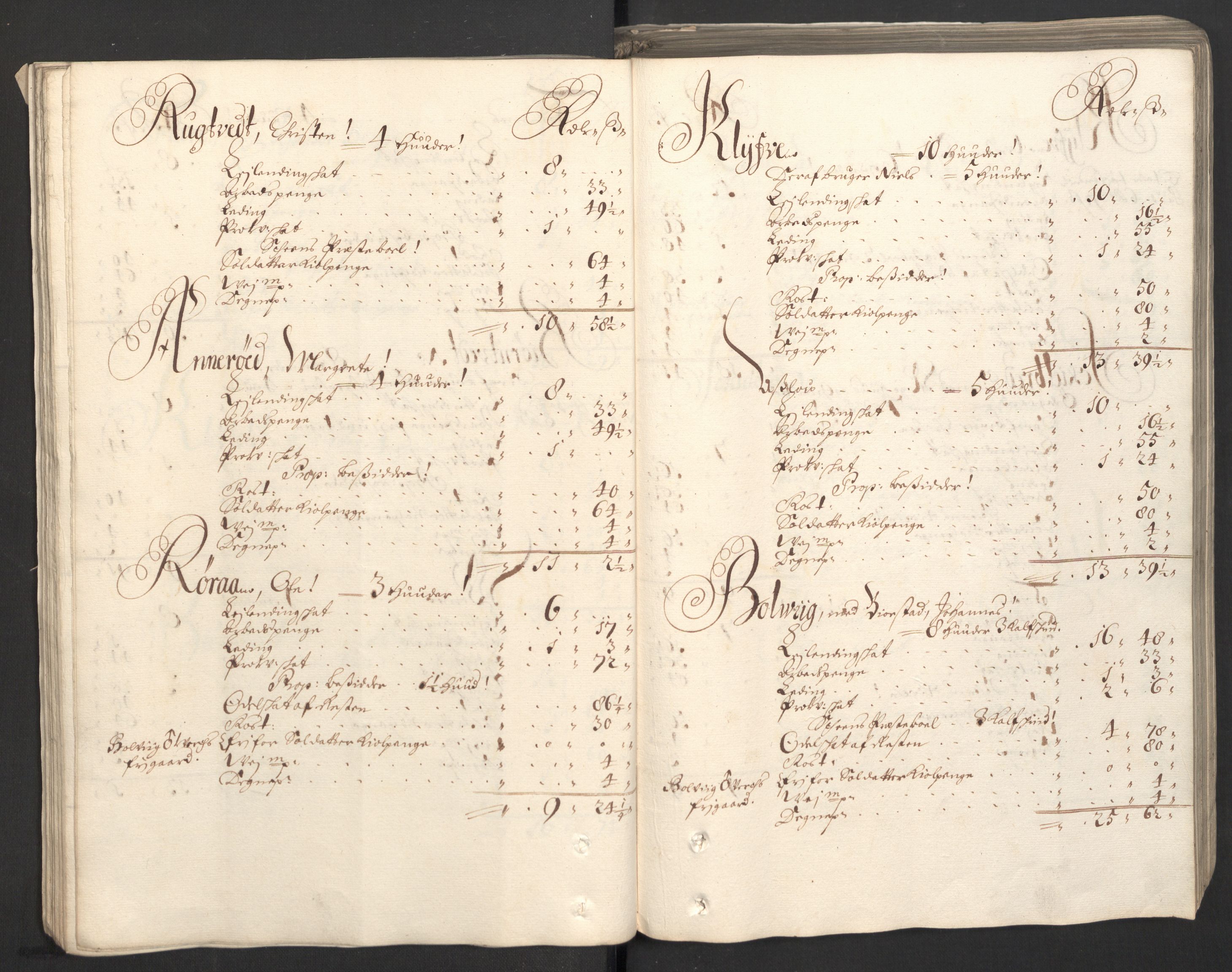 Rentekammeret inntil 1814, Reviderte regnskaper, Fogderegnskap, AV/RA-EA-4092/R36/L2098: Fogderegnskap Øvre og Nedre Telemark og Bamble, 1698, s. 137