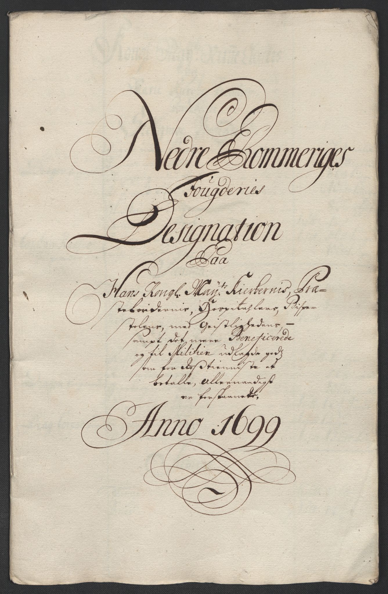 Rentekammeret inntil 1814, Reviderte regnskaper, Fogderegnskap, RA/EA-4092/R11/L0582: Fogderegnskap Nedre Romerike, 1699, s. 187