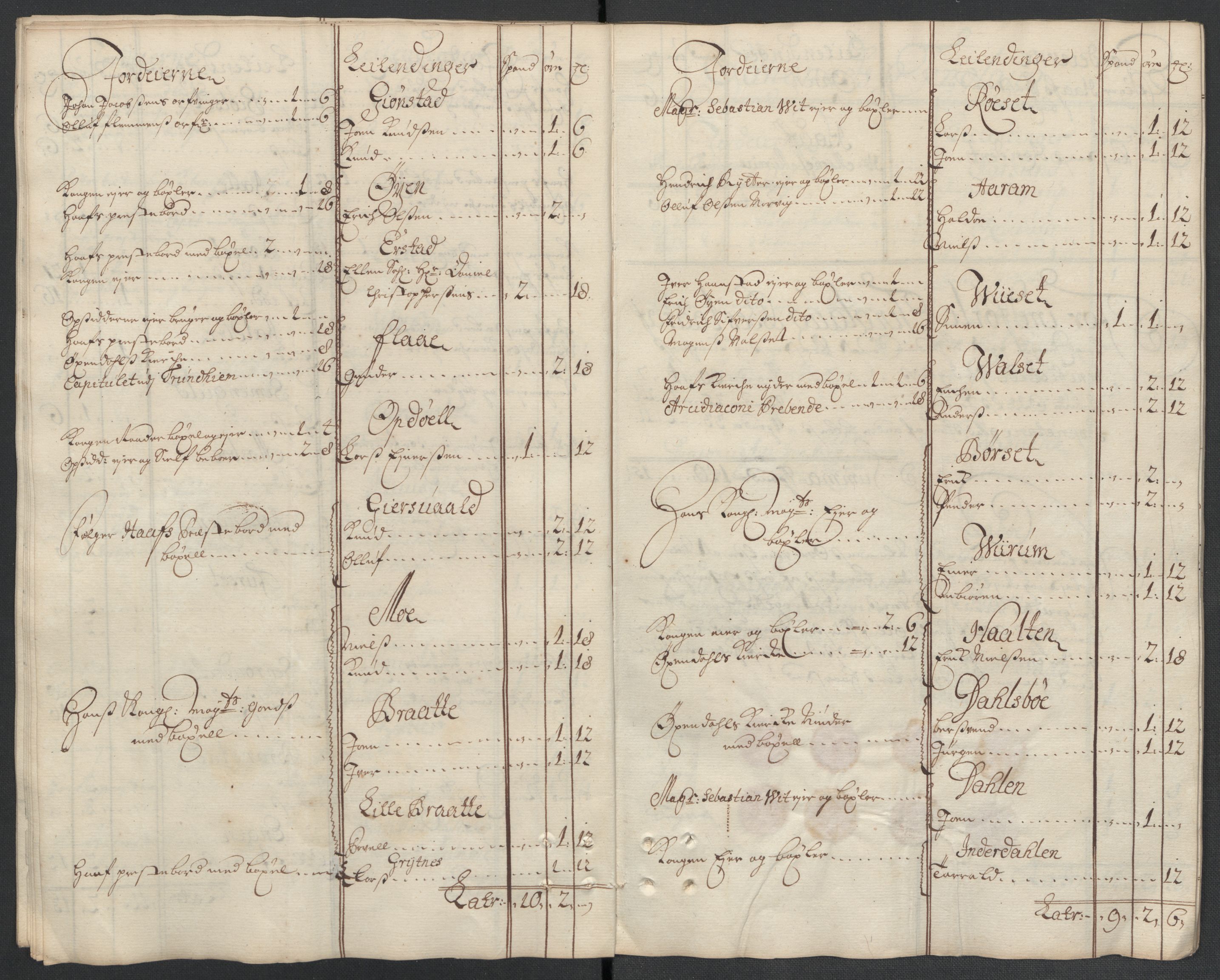 Rentekammeret inntil 1814, Reviderte regnskaper, Fogderegnskap, AV/RA-EA-4092/R56/L3742: Fogderegnskap Nordmøre, 1706-1707, s. 196