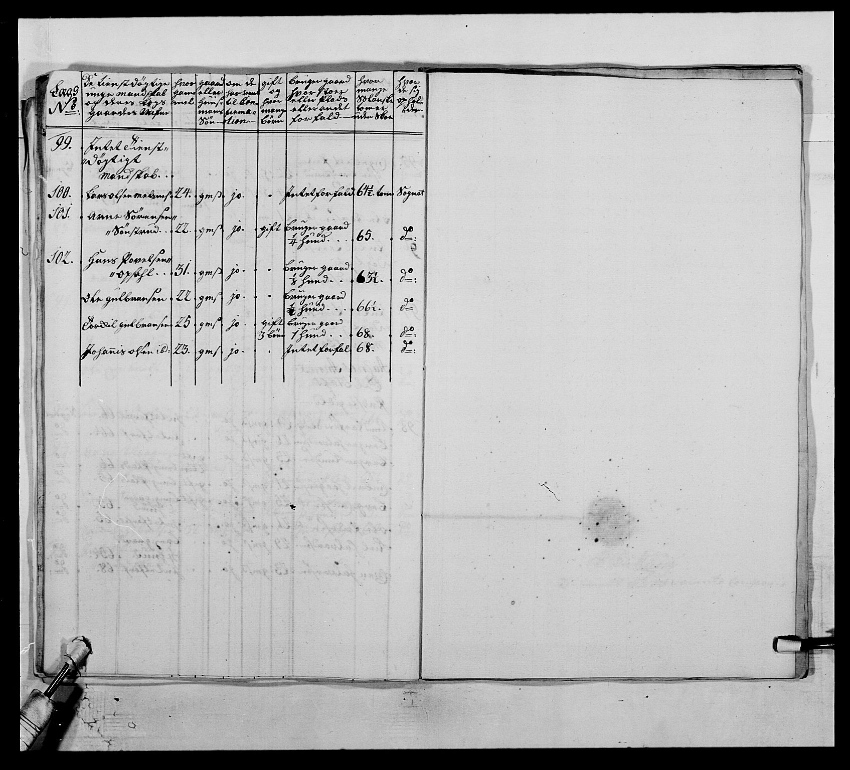 Kommanderende general (KG I) med Det norske krigsdirektorium, RA/EA-5419/E/Ea/L0503: 1. Opplandske regiment, 1756-1761, s. 412