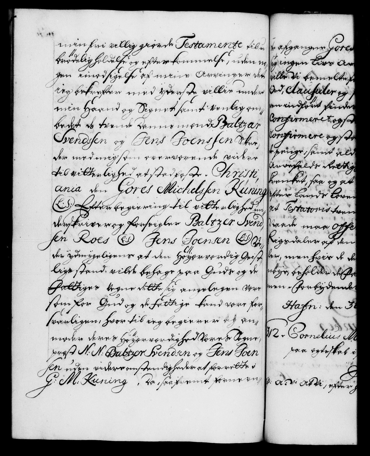 Danske Kanselli 1572-1799, AV/RA-EA-3023/F/Fc/Fca/Fcaa/L0023: Norske registre, 1720-1722, s. 651b