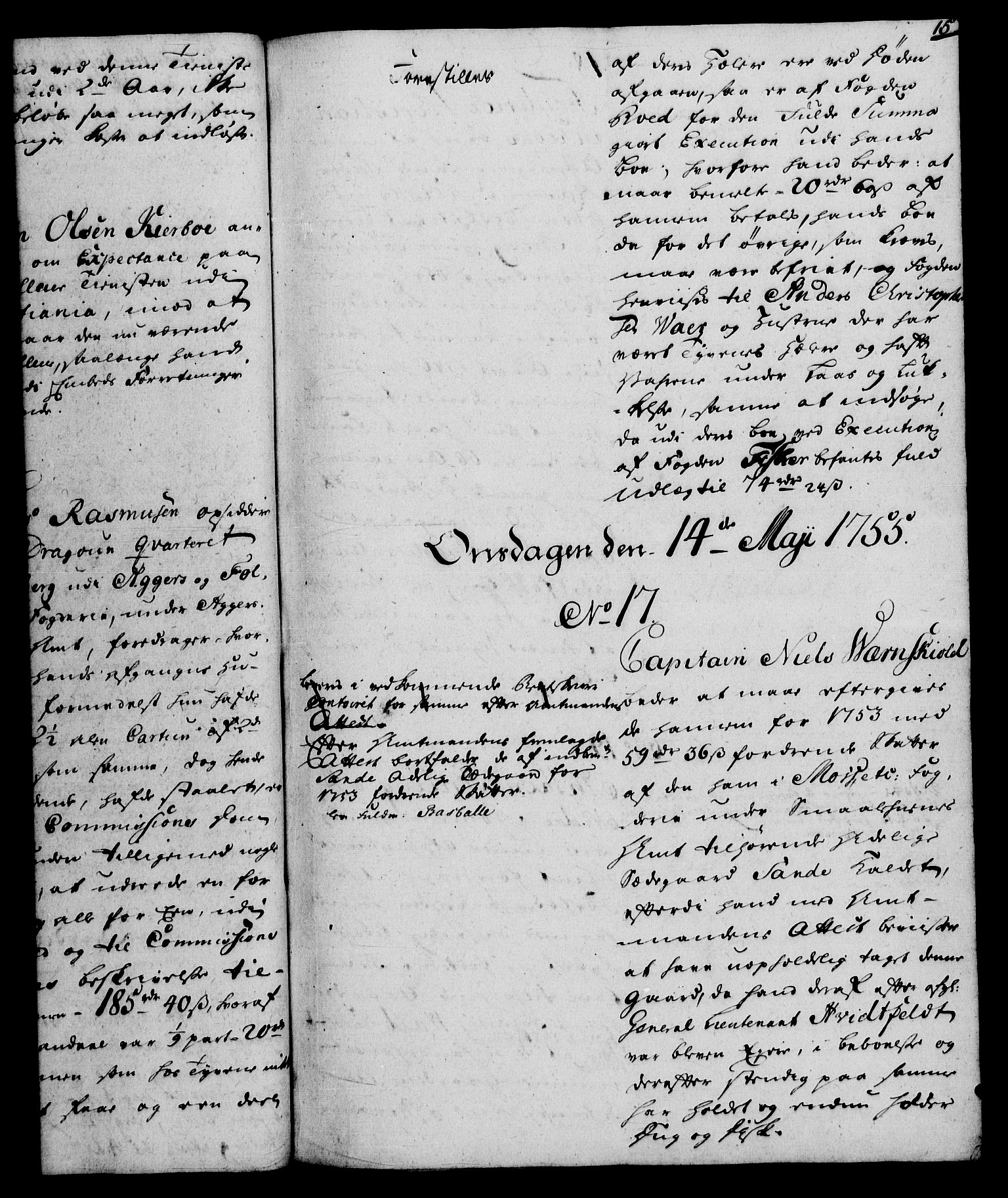 Rentekammeret, Kammerkanselliet, RA/EA-3111/G/Gh/Gha/L0033: Norsk ekstraktmemorialprotokoll (merket RK 53.78), 1755-1756, s. 15