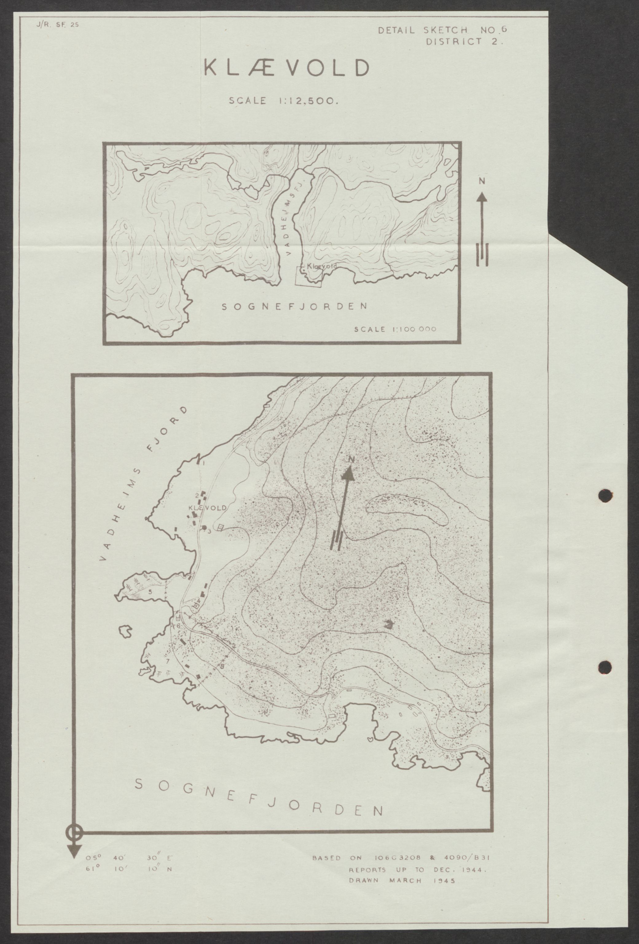 Forsvaret, Forsvarets overkommando II, AV/RA-RAFA-3915/D/Dd/L0017: Sogn og Fjordane / Hordaland, 1943-1945, s. 92